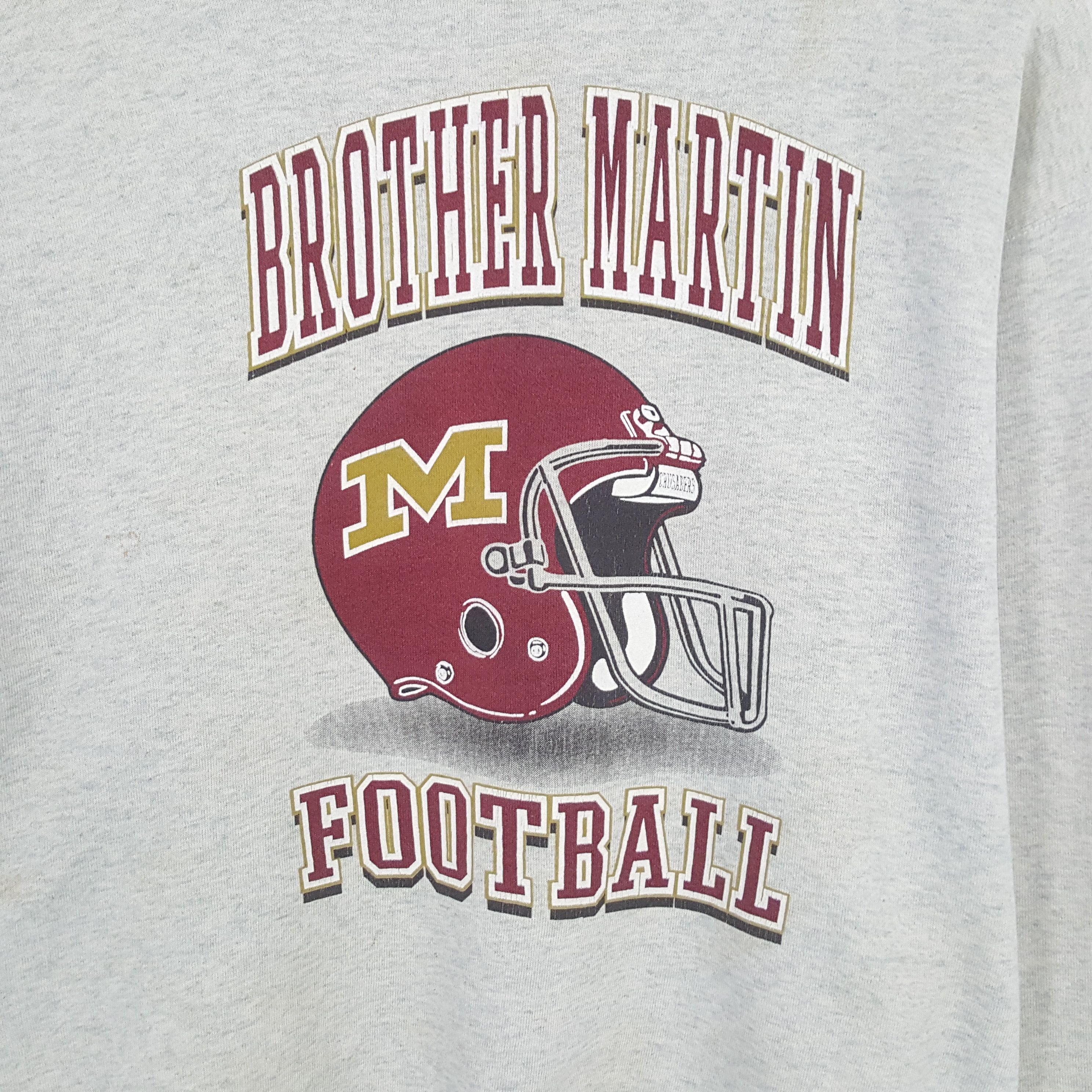 NFL × Vintage BROTHER MARTIN NFL American Football Team Vintage Sweatshirt Size US L / EU 52-54 / 3 - 2 Thumbnail