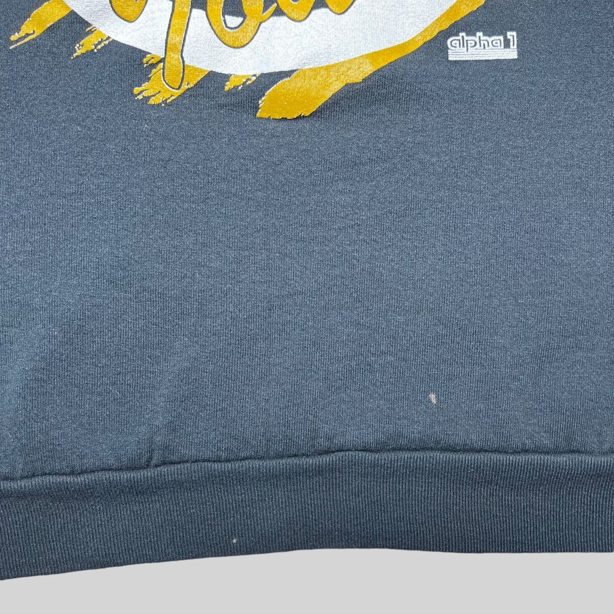 NCAA × Vintage Vtg 90s NCAA Iowa Hawkeyes 3D Spell Out Alpha 1 Sweatshirt Size US L / EU 52-54 / 3 - 6 Thumbnail