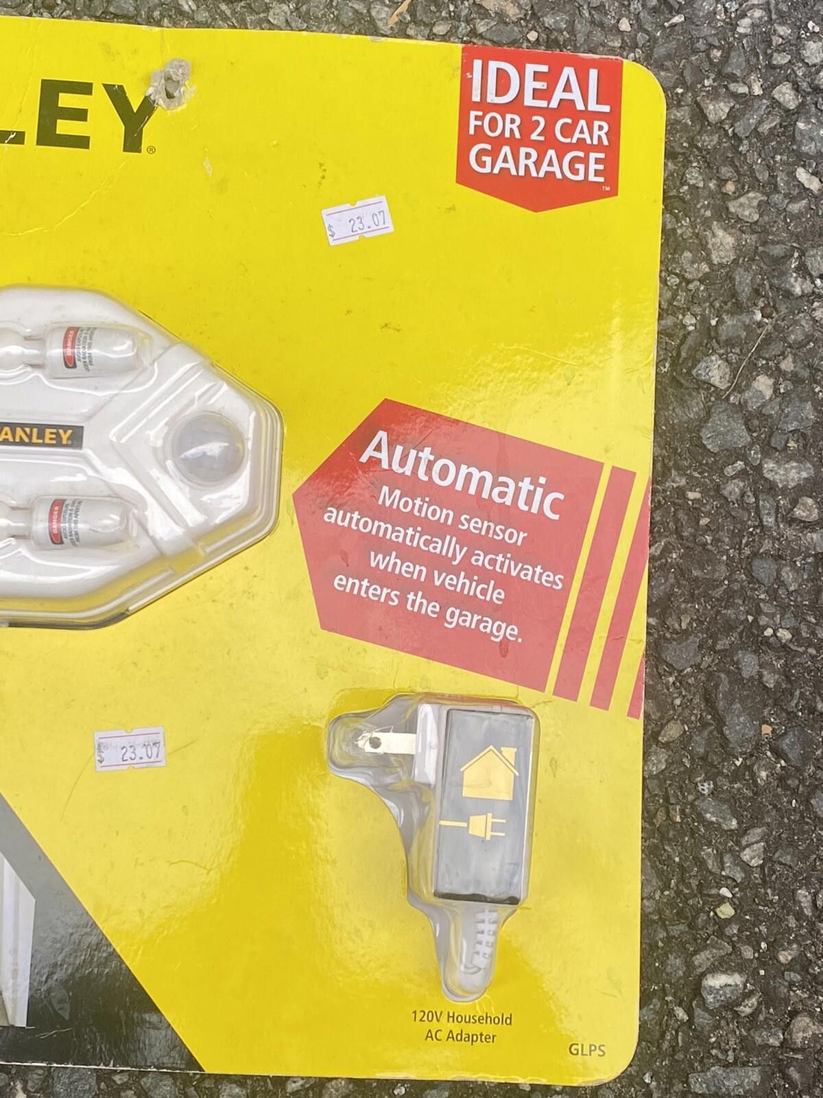 Stanley Blacker NEW Stanley Accupark Garage Parking 2 Car Laser Parking Size ONE SIZE - 6 Thumbnail