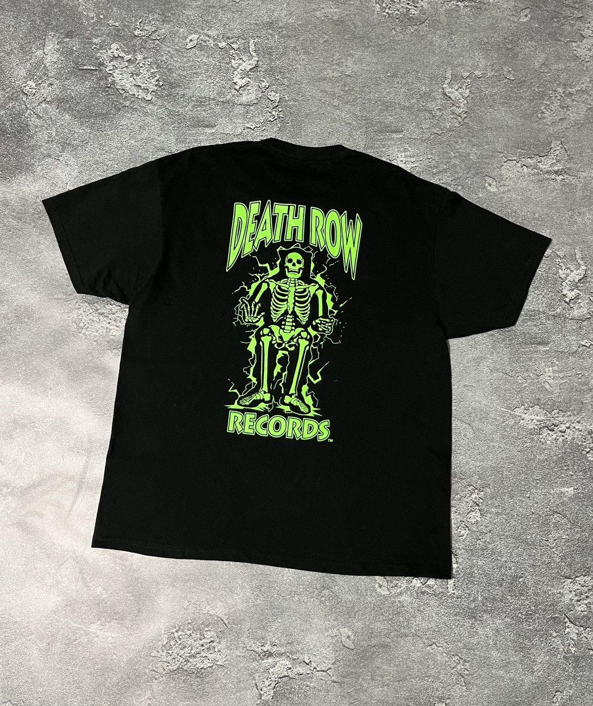 Band Tees Death Row Records Double Sided Print T-Shirt Size US XL / EU 56 / 4 - 1 Thumbnail