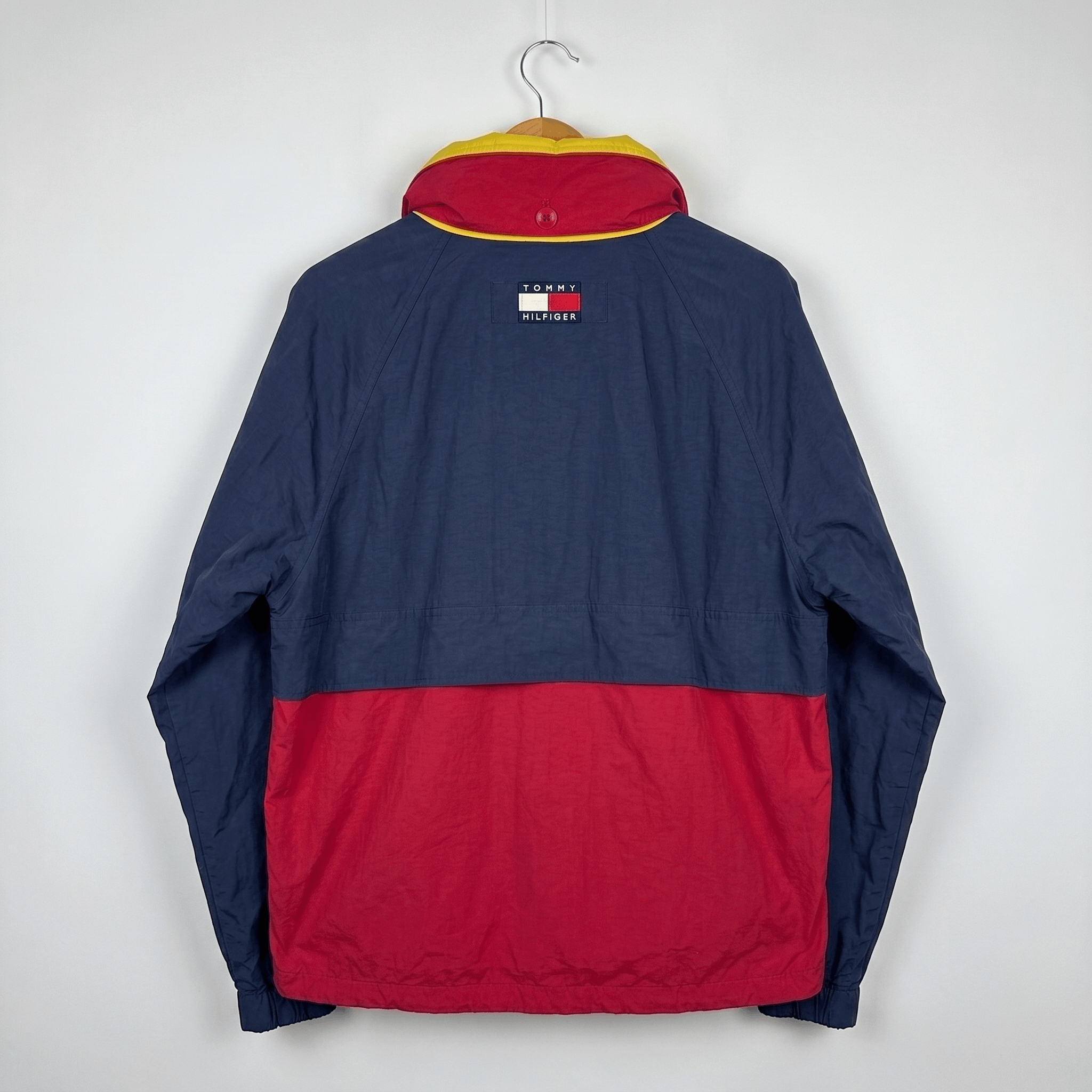 Tommy Hilfiger Vintage 90s Tommy Hilfiger Sailing Gear Anorak Jacket Large Size US L / EU 52-54 / 3 - 2 Thumbnail