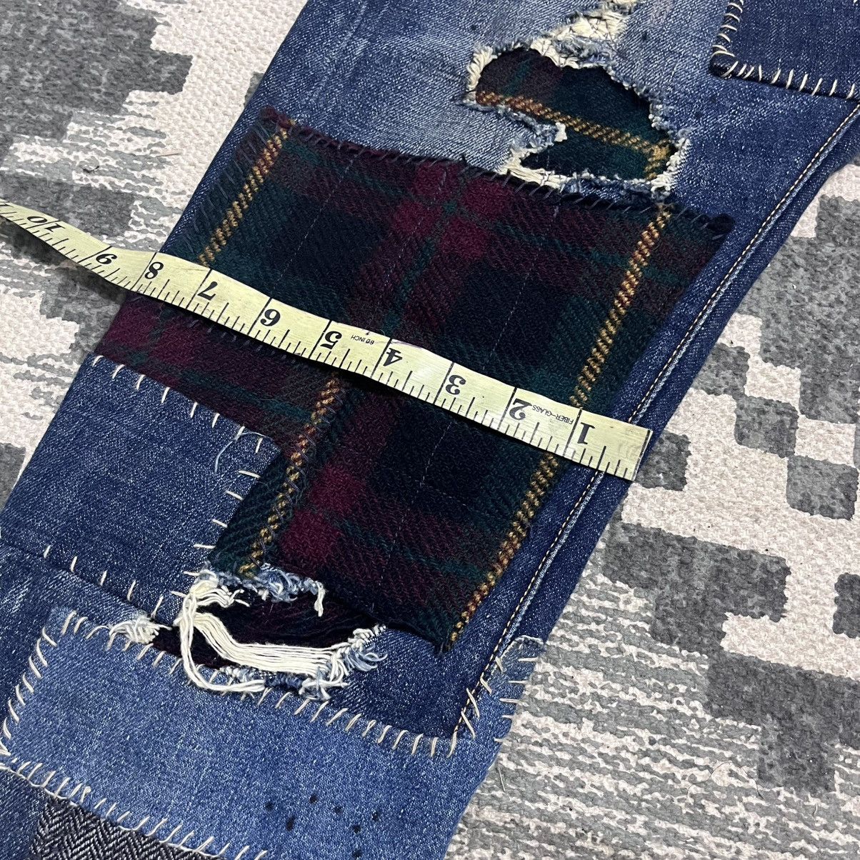 Denim & Supply Ralph Lauren Authentic Denim & Supply by Ralph Lauren Patchwork Jeans Size US 30 / EU 46 - 17 Thumbnail