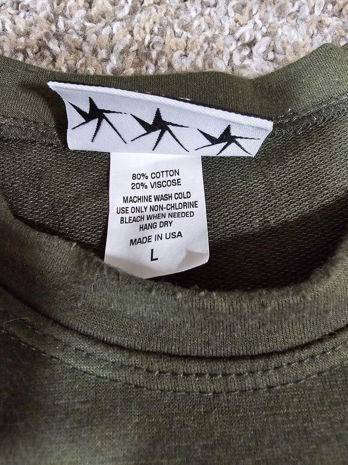 Designer faded royalty nyc made in AMERICA Green L TEE HIGH QUALITY Size US L / EU 52-54 / 3 - 3 Thumbnail