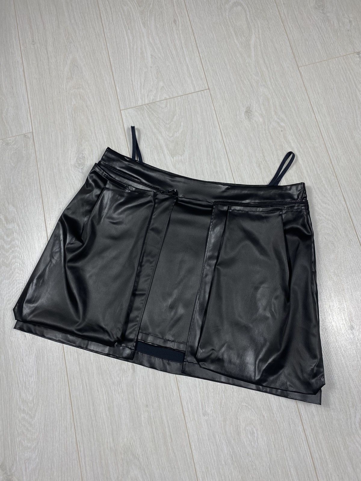 Helmut Lang × Vintage Helmut Lang F/W Fall 1999 Zipper Skirt Size 27" / US 4 / IT 40 - 5 Thumbnail