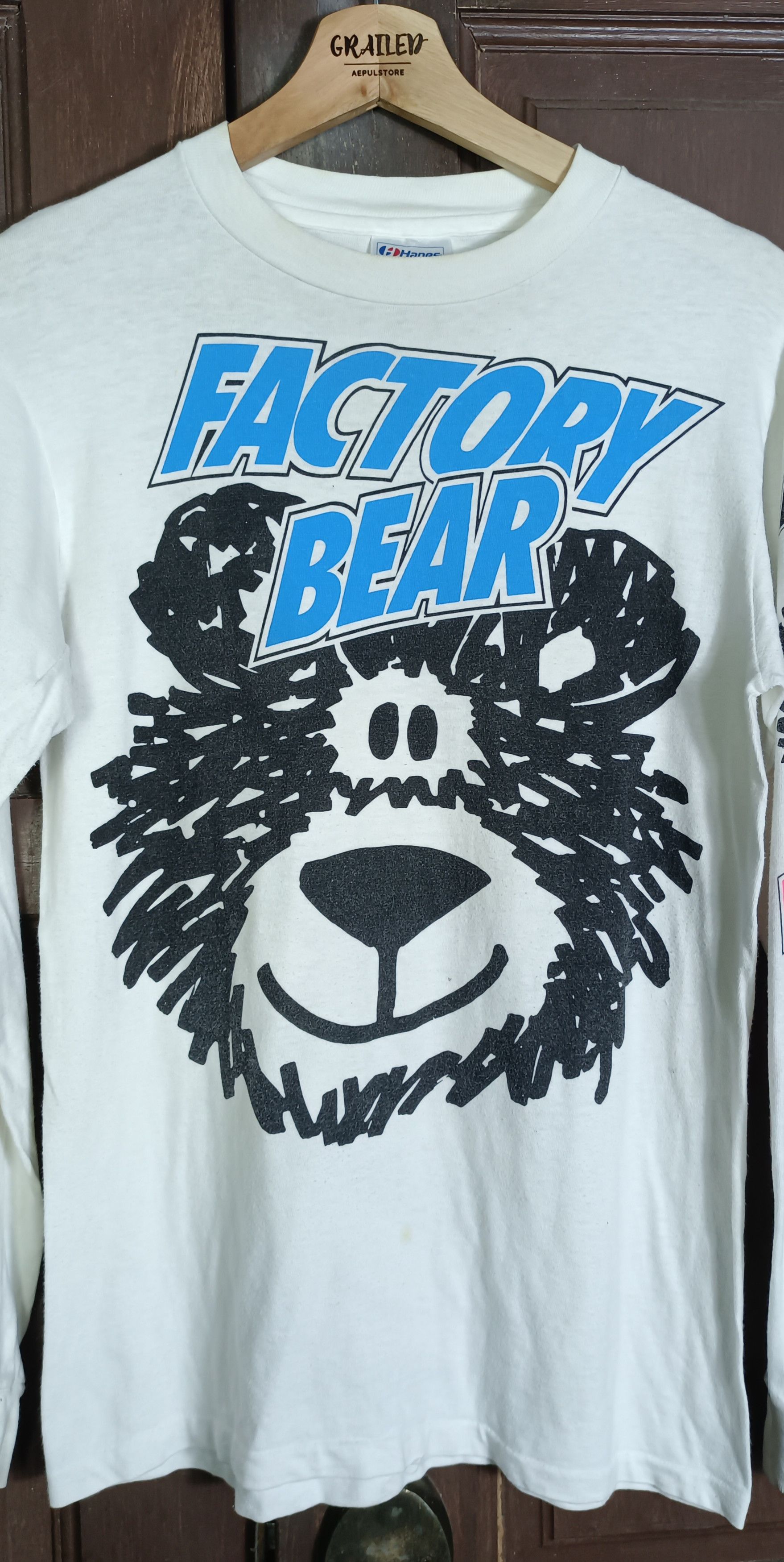 Vintage Vintage 80s RARE💥 Factory Bear SKATEBOARD BMX Size US S / EU 44-46 / 1 - 3 Thumbnail