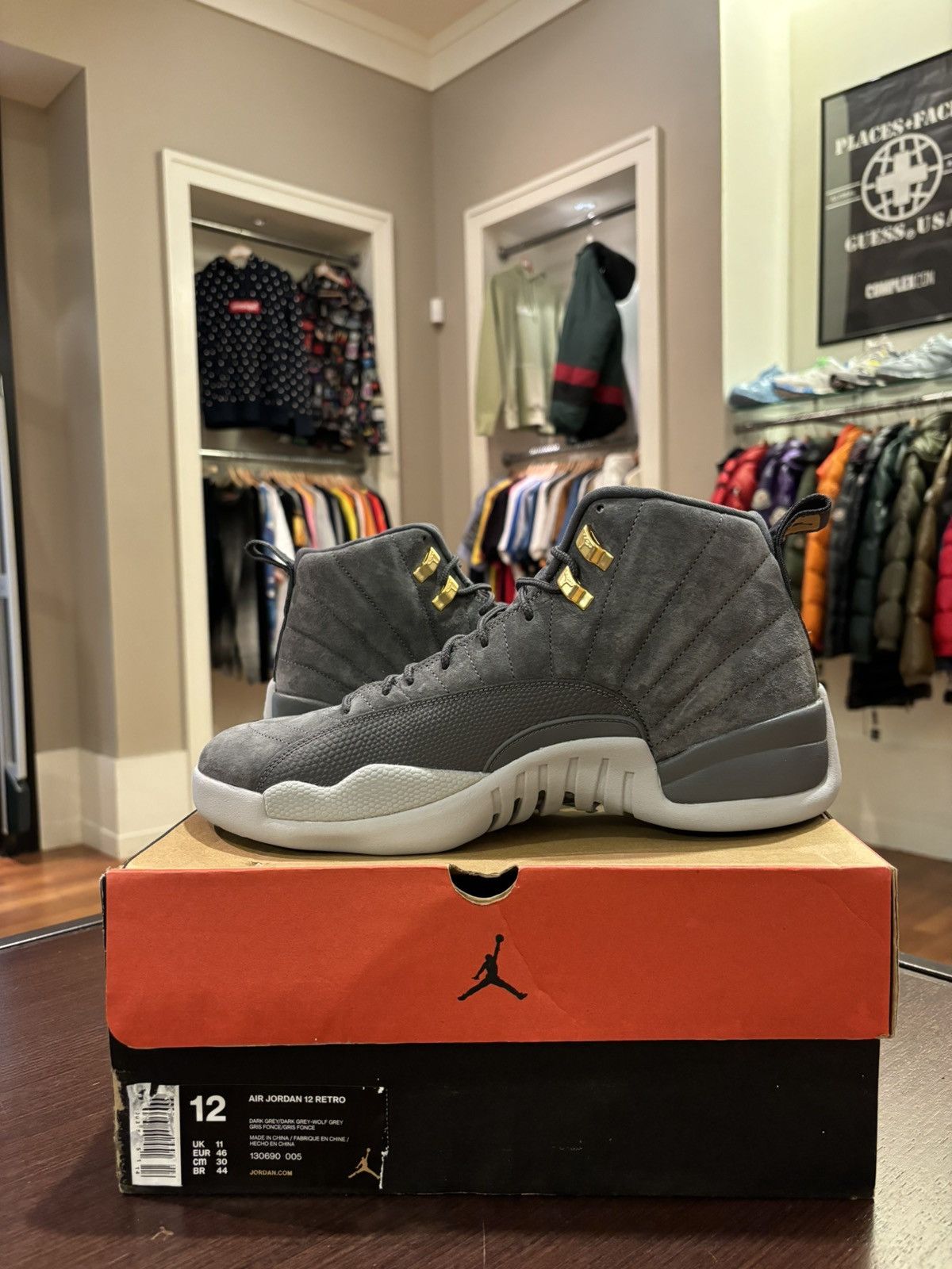 Jordan 12 Retro Dark Grey