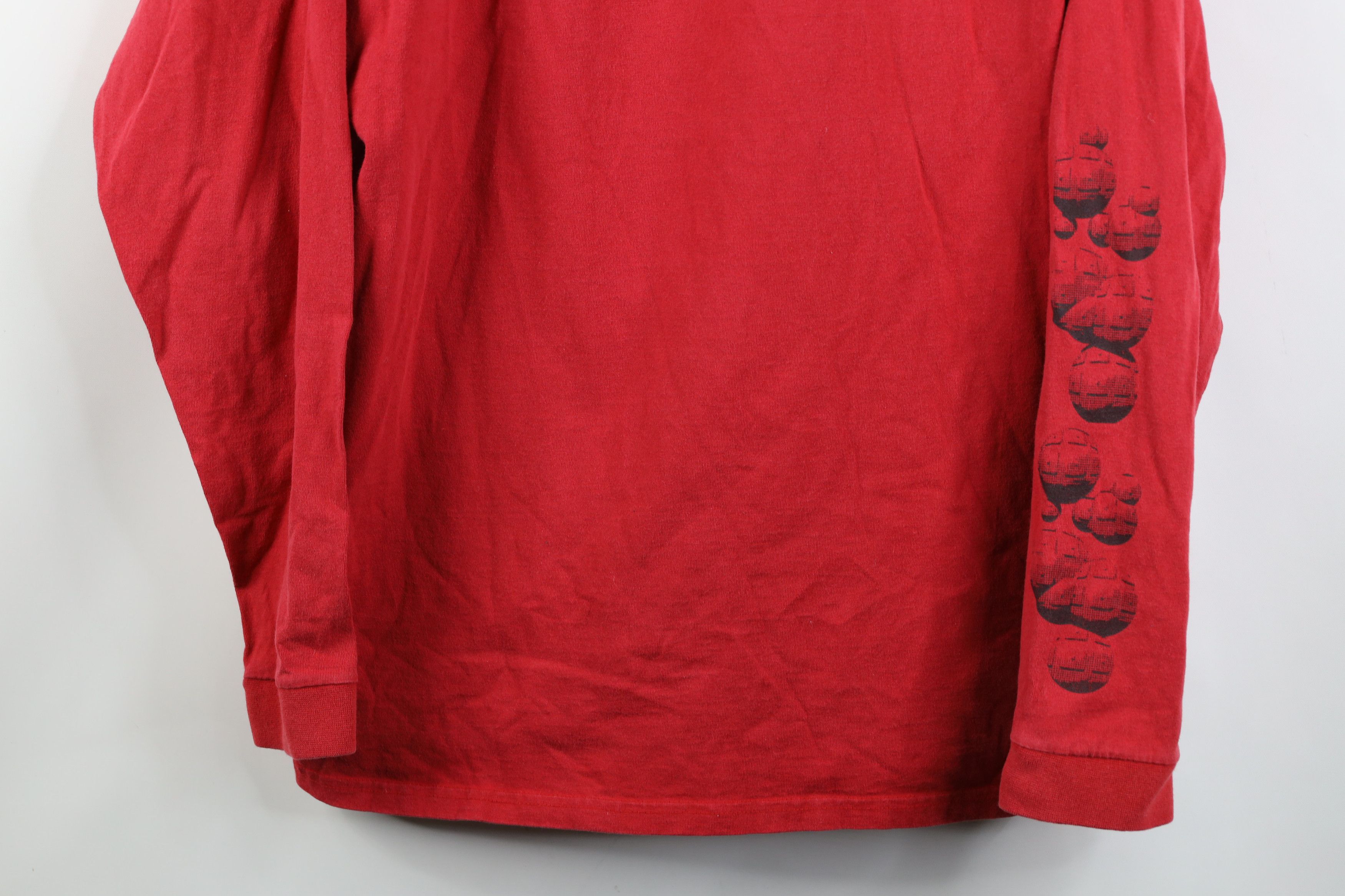 Nike Vintage Y2K Nike Air Bubble Spell Long Sleeve T-Shirt Red Size US L / EU 52-54 / 3 - 3 Thumbnail