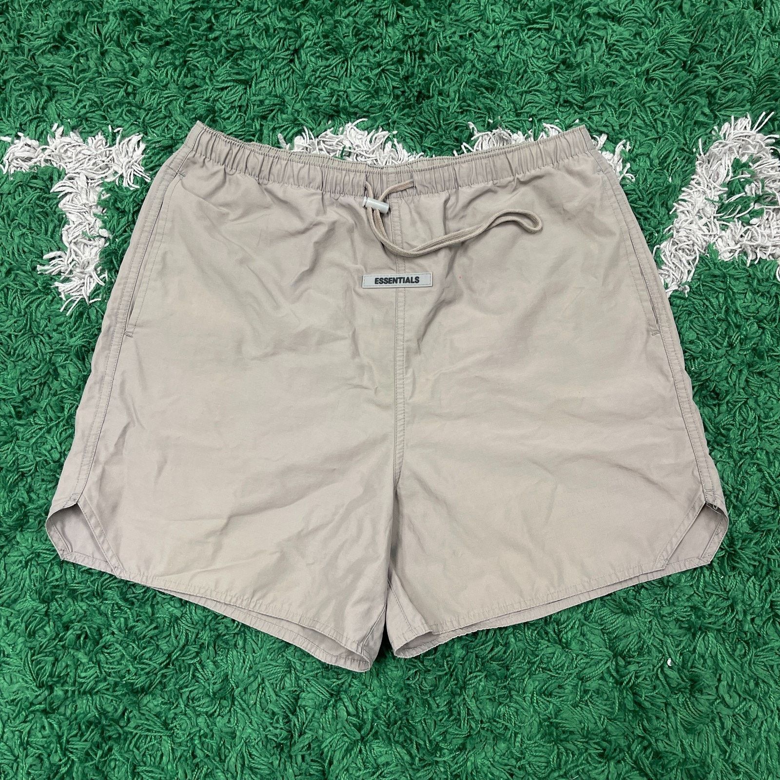 Essentials × Fear of God Fear Of God Essentials Running Shorts Brown Tan Size Small Size US 30 / EU 46 - 1 Thumbnail