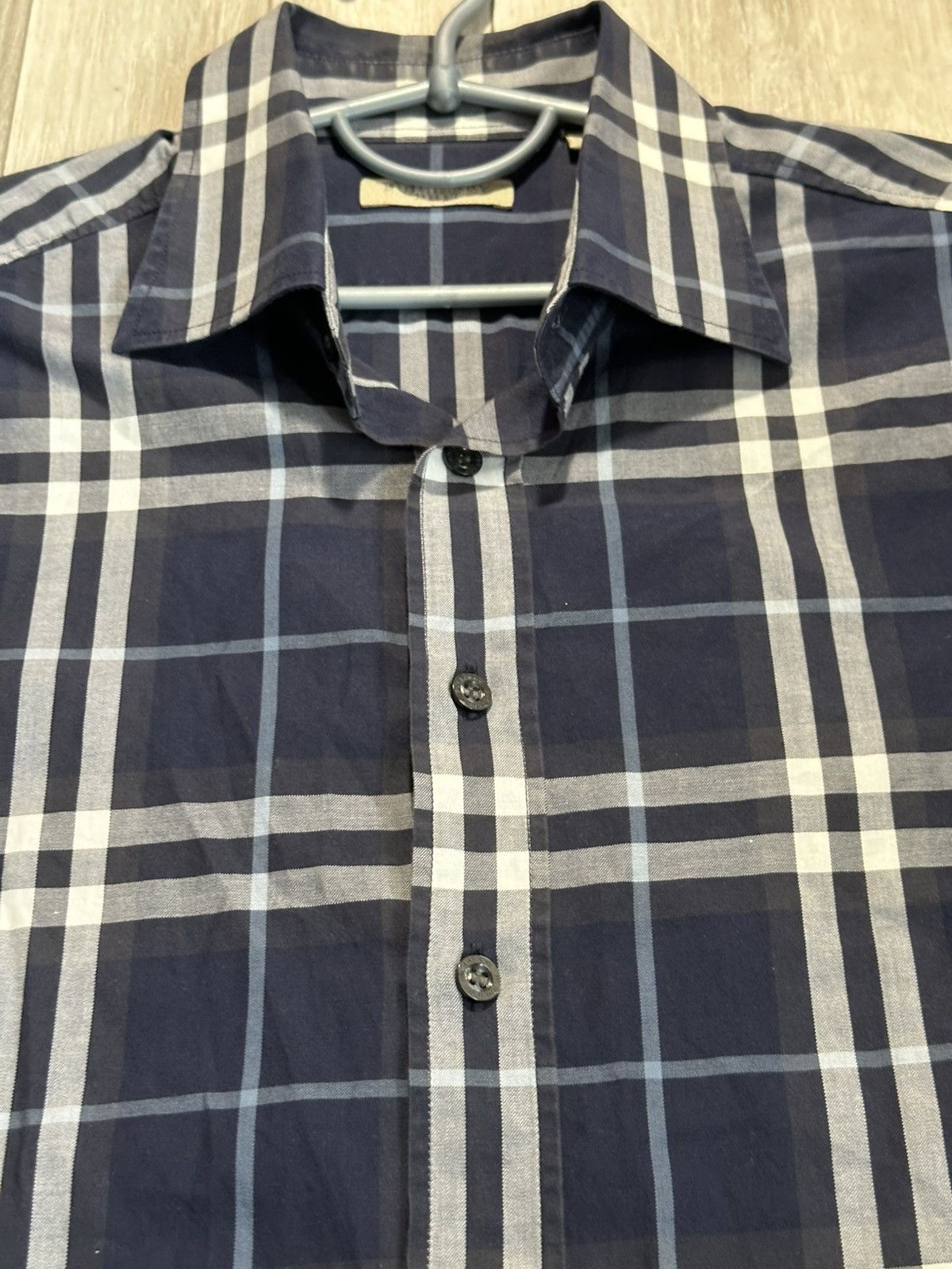 Burberry Burberry Button Up Shirt Nova Check Size US XL / EU 56 / 4 - 8 Thumbnail