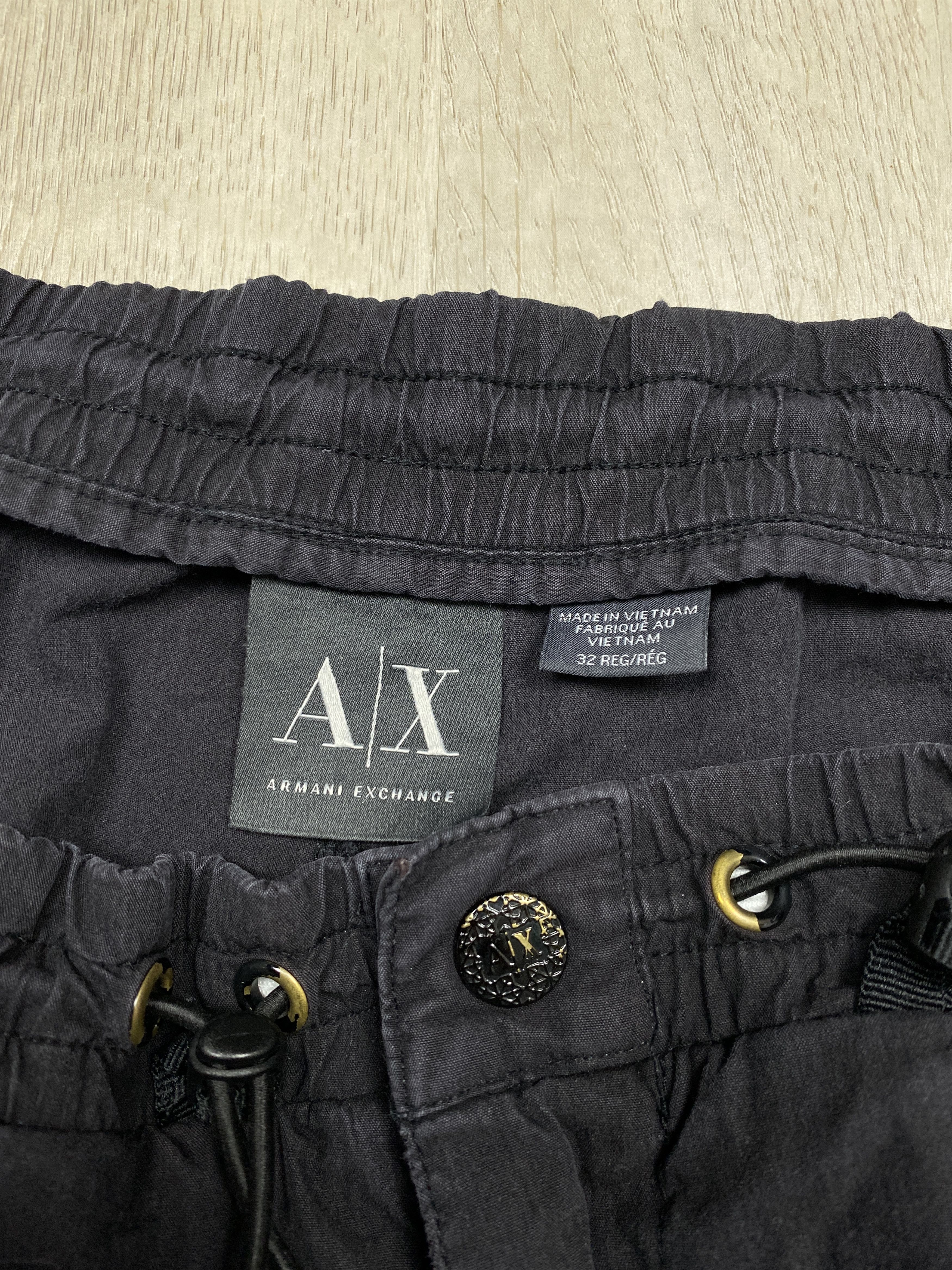 Armani × Armani Exchange × Vintage Armani Exchange Vintage Nylon-Cotton Pants Size US 32 / EU 48 - 4 Thumbnail