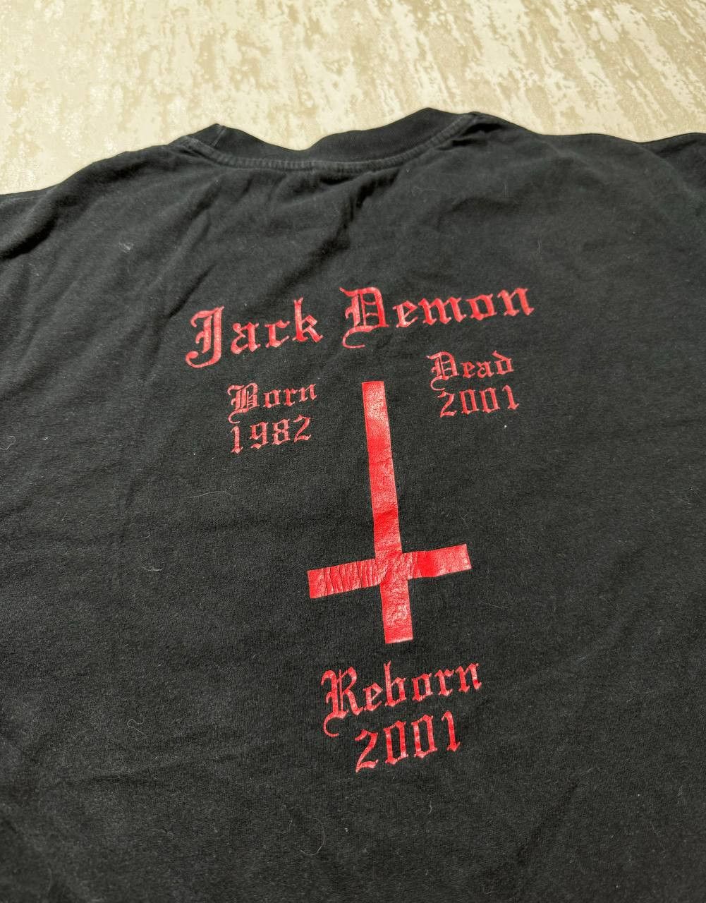 Band Tees × Vintage 2001 Vintage Tee Band Heavy Demons Jack Demons Reborn Size US M / EU 48-50 / 2 - 9 Thumbnail