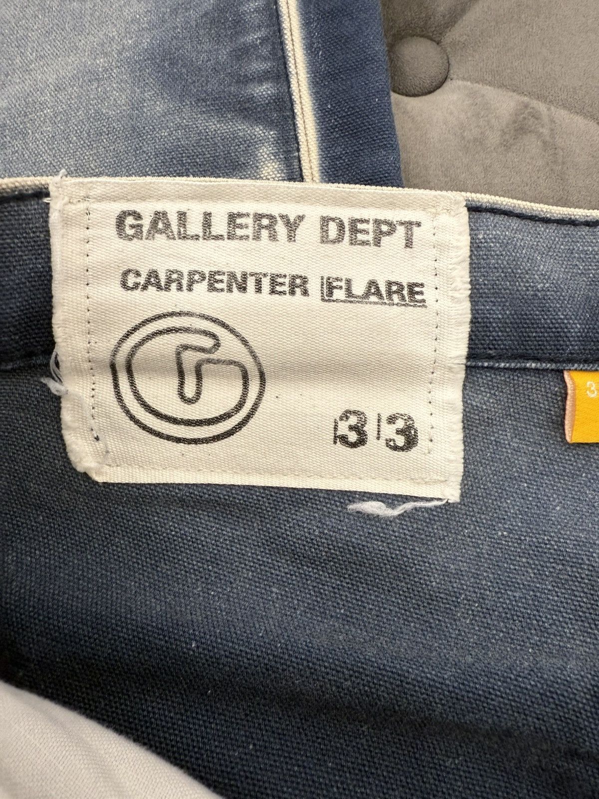 Gallery Dept. Gallery Dept. Navy Carpenter Jeans Size US 33 - 8 Thumbnail