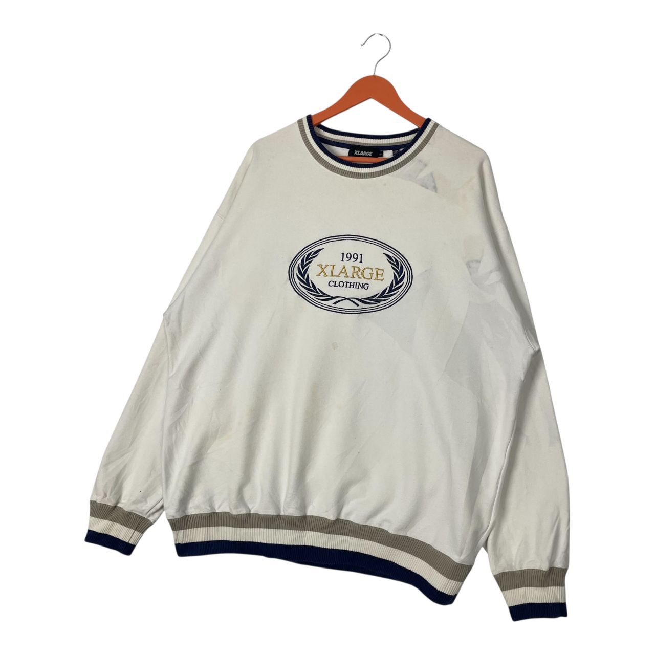 Xlarge Vintage XLarge Japan Spell Out Logo Pullover Sweatshirt Size US L / EU 52-54 / 3 - 3 Thumbnail