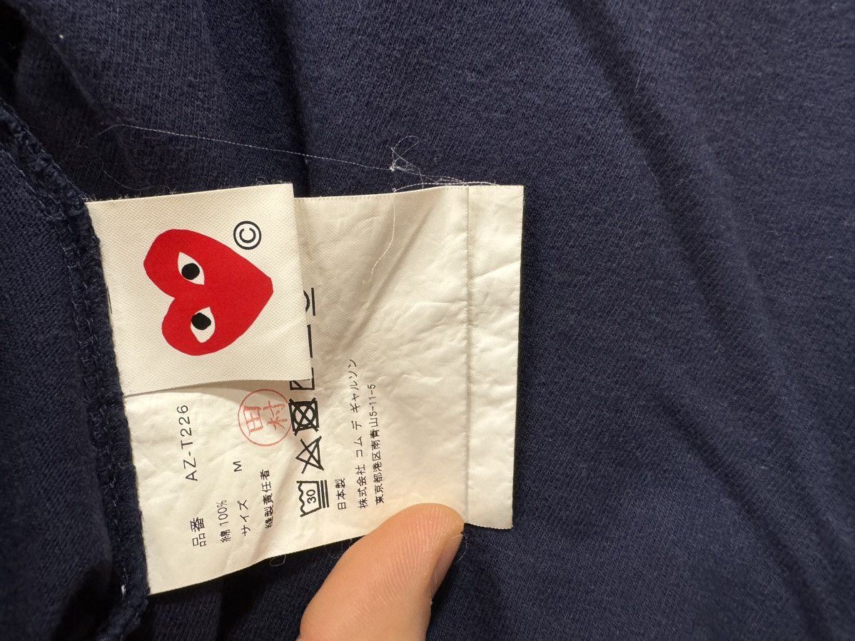 CDG by Comme des Garcons × Comme des Garcons CDG Double Heart tee Size US M / EU 48-50 / 2 - 4 Thumbnail