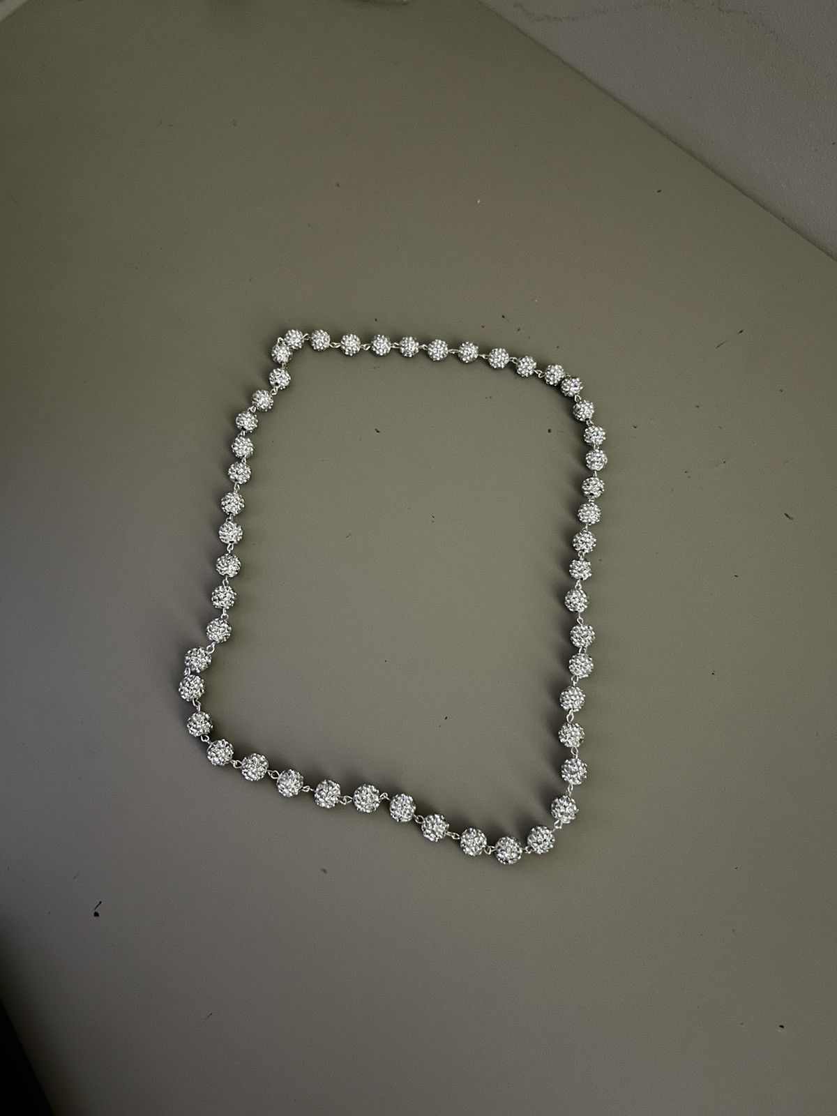 Japanese Brand × Vintage Bussdown Shamballa Necklace Size ONE SIZE - 1 Thumbnail
