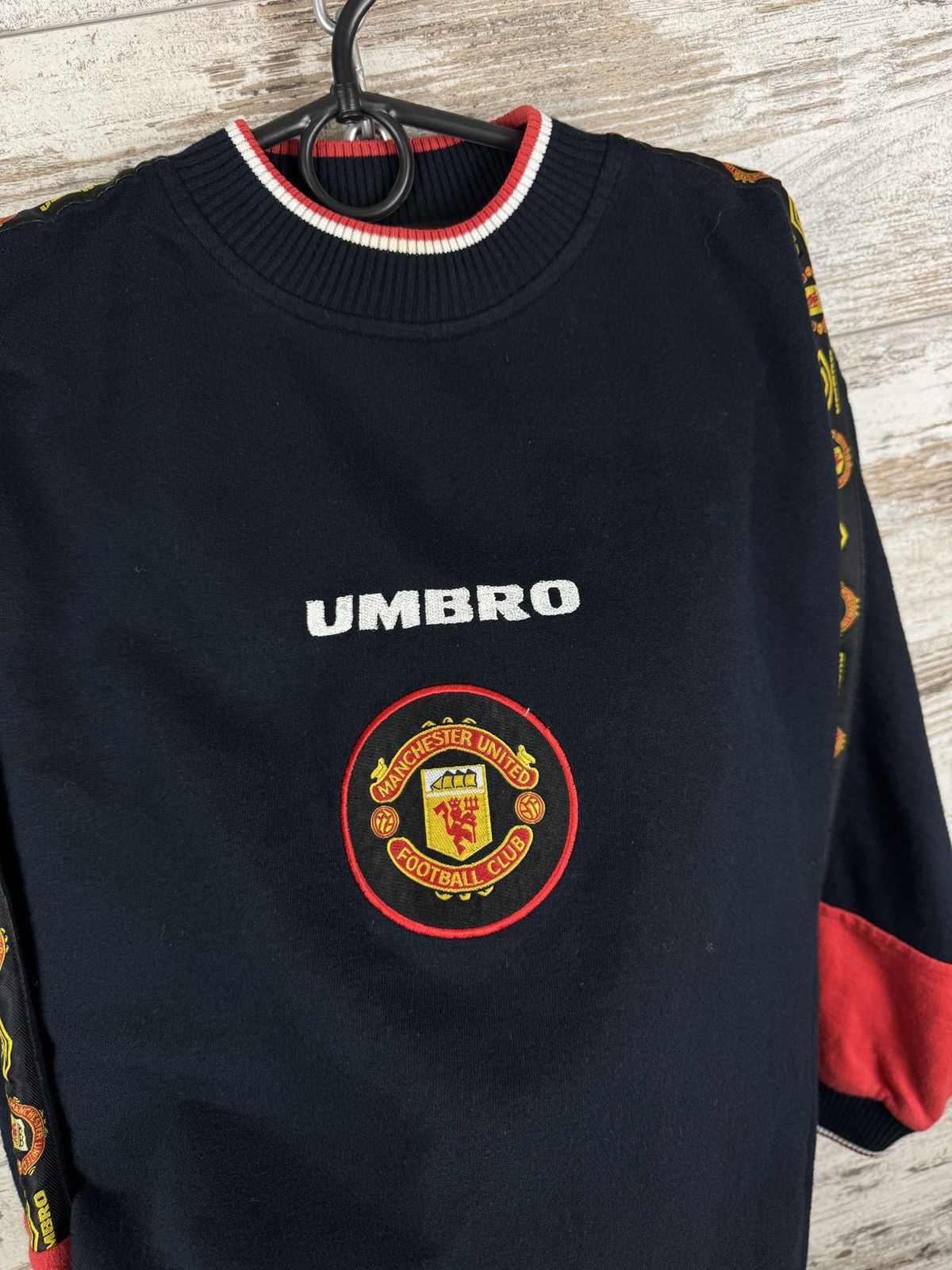 Umbro × Vintage Vintage Umbro Manchester United SHARP sweatshirt 90s rare Size US XS / EU 42 / 0 - 5 Thumbnail