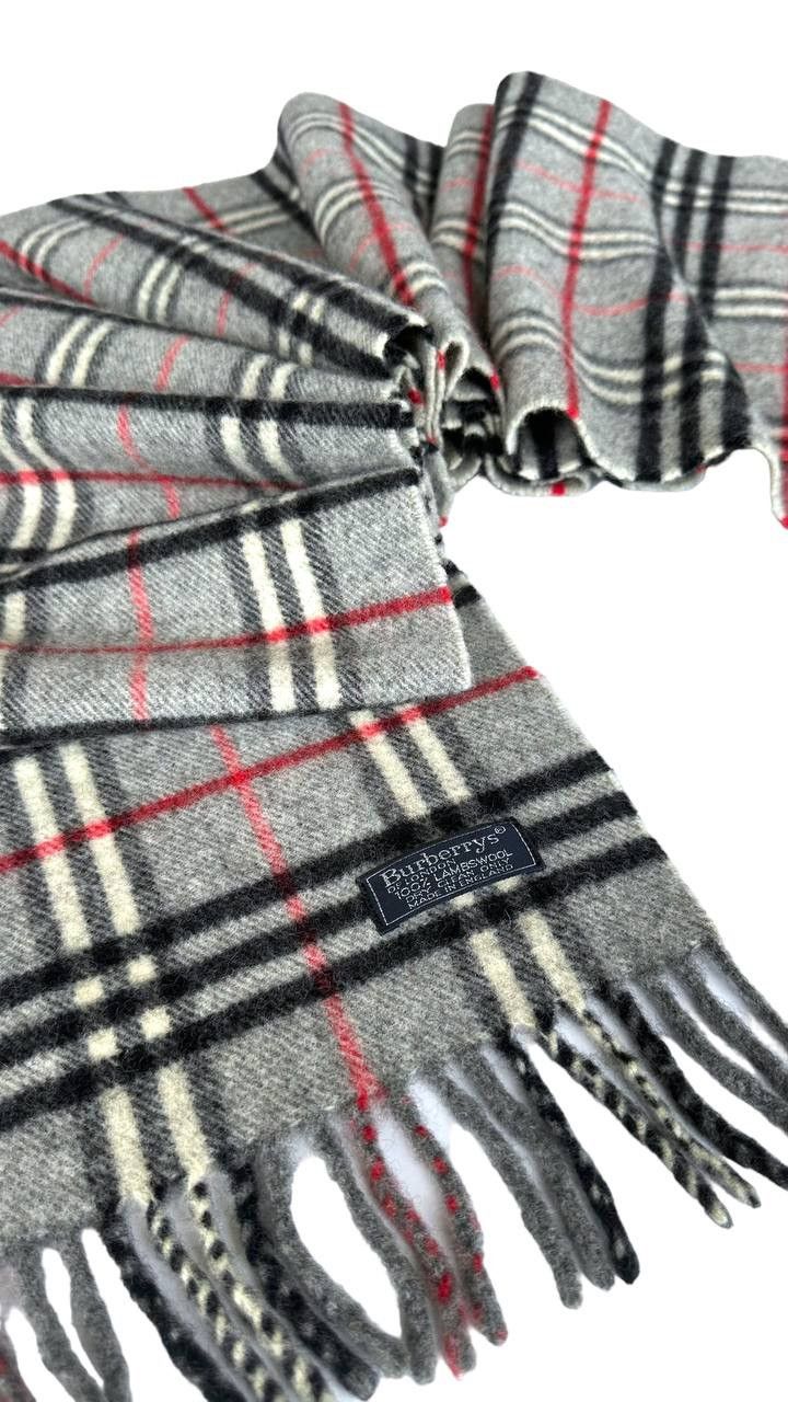 Burberry Burberrys Vintage Scarf / Muffler Size ONE SIZE - 4 Thumbnail