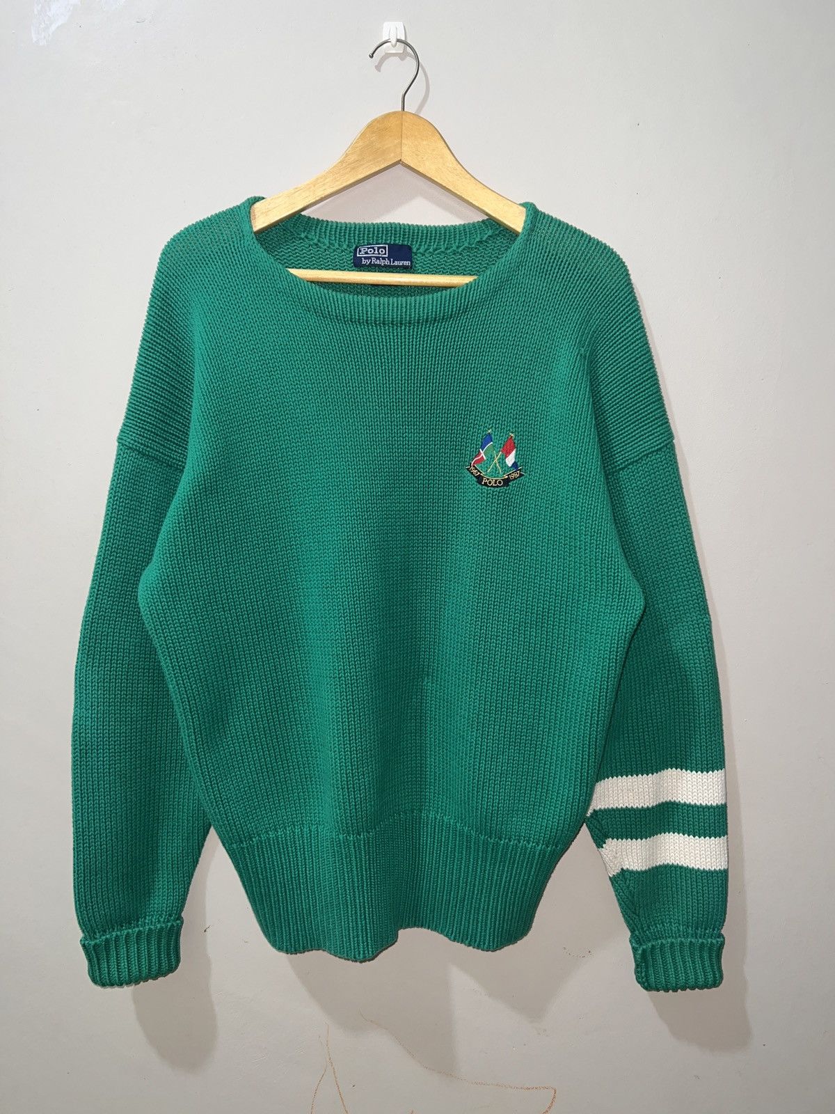 Polo Ralph Lauren Polo Ralph Lauren Vintage Rare Knitwear Size US XXL / EU 58 / 5 - 1 Thumbnail