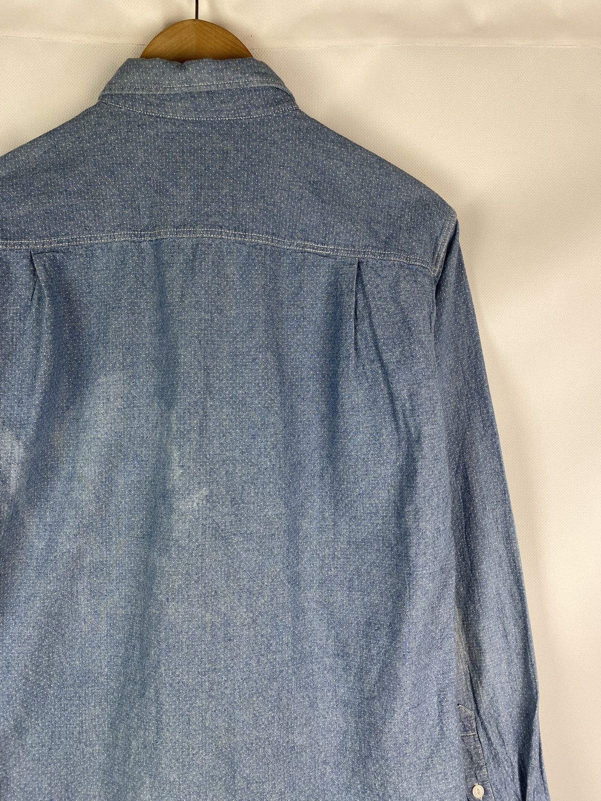 Global Work Global Work men’s Japanese style denim button up shirt Size US L / EU 52-54 / 3 - 18 Thumbnail