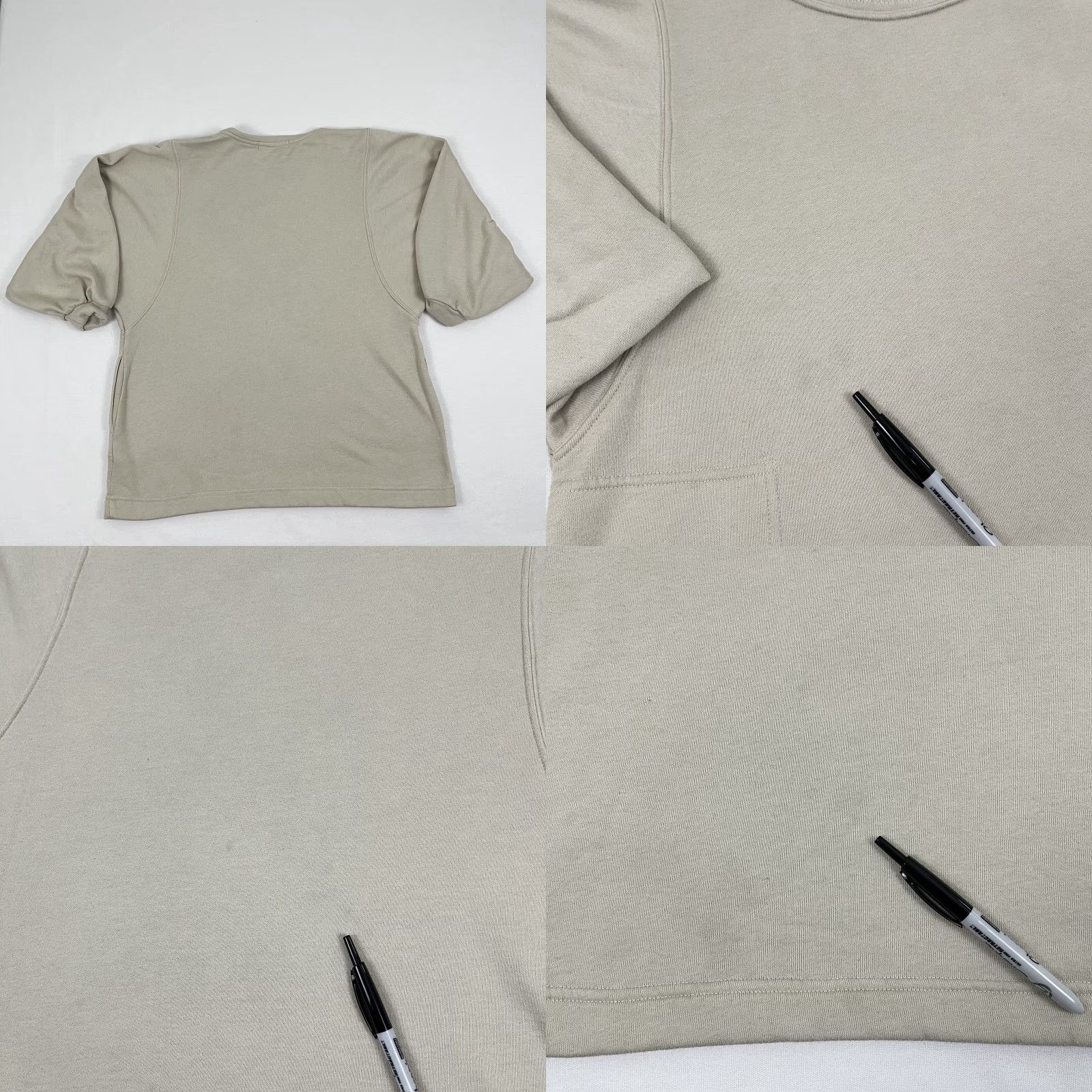Free People Free People FP Beach Womens Medium Oversized Beige Pockets Beachy Boho Minimal Shirt Womens M Beige Pockets Beach Beachy Boho Minimal Size M / US 6-8 / IT 42-44 - 8 Thumbnail