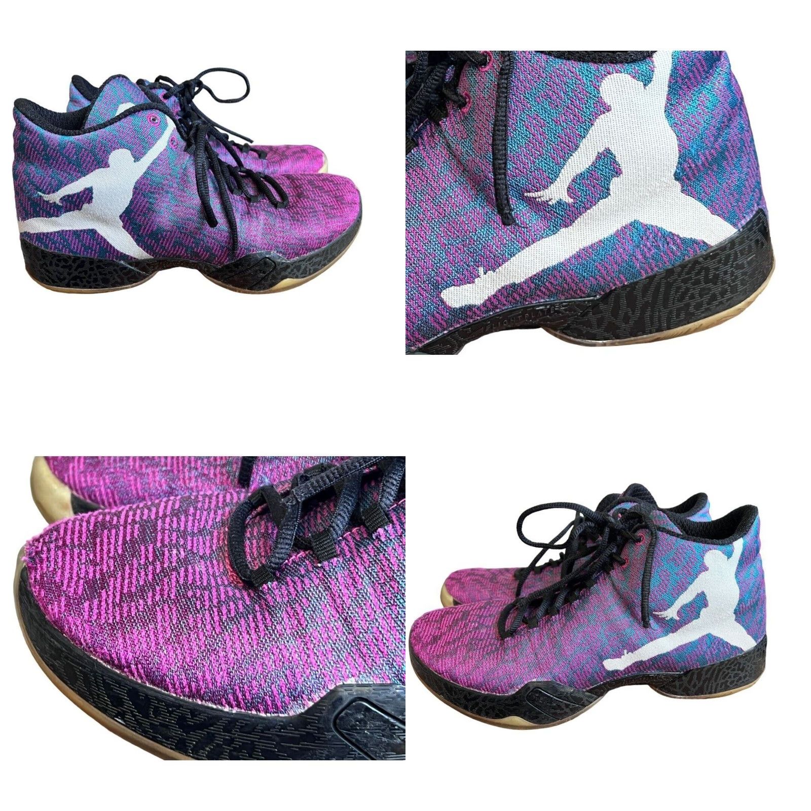Nike Nike Air Jordan 29 Riverwalk 2014 Fusion Pink Sneakers Men US 10 High Top 695515625 Mens Size ONE SIZE - 8 Thumbnail