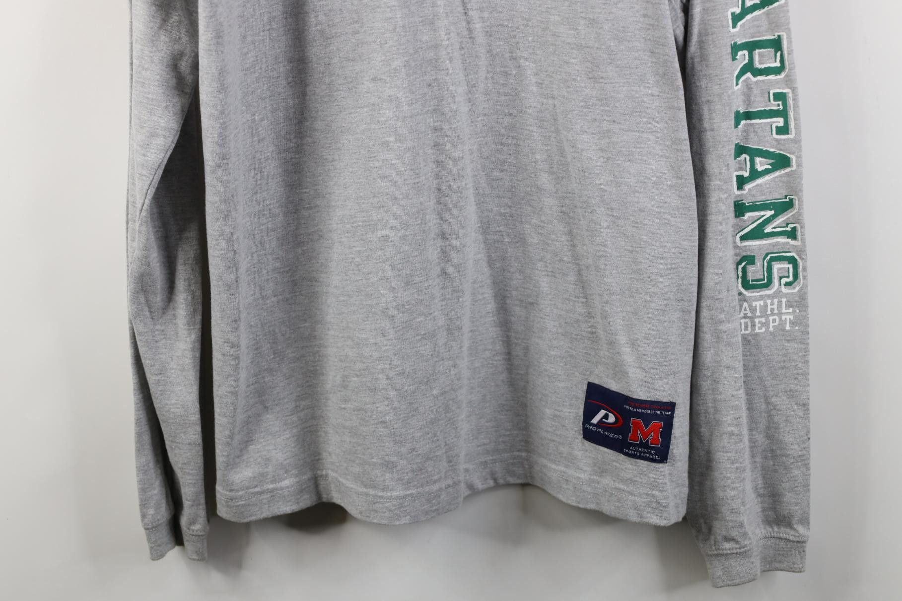 Vintage Vintage 90s Y2K Michigan State University Football T-Shirt Size US M / EU 48-50 / 2 - 3 Thumbnail