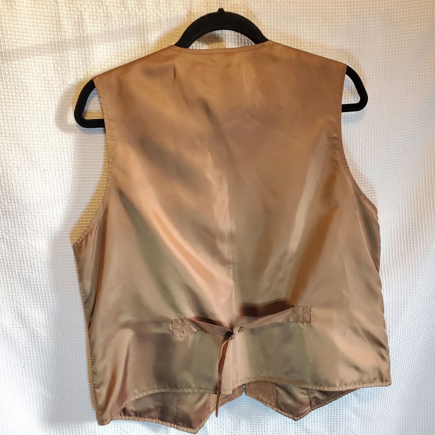 Jantzen VINTAGE Jantzen Womens Vest L Leather Suede Full Zip Brown Western Biker Rodeo 80s 90s Size L / US 10 / IT 46 - 2 Thumbnail