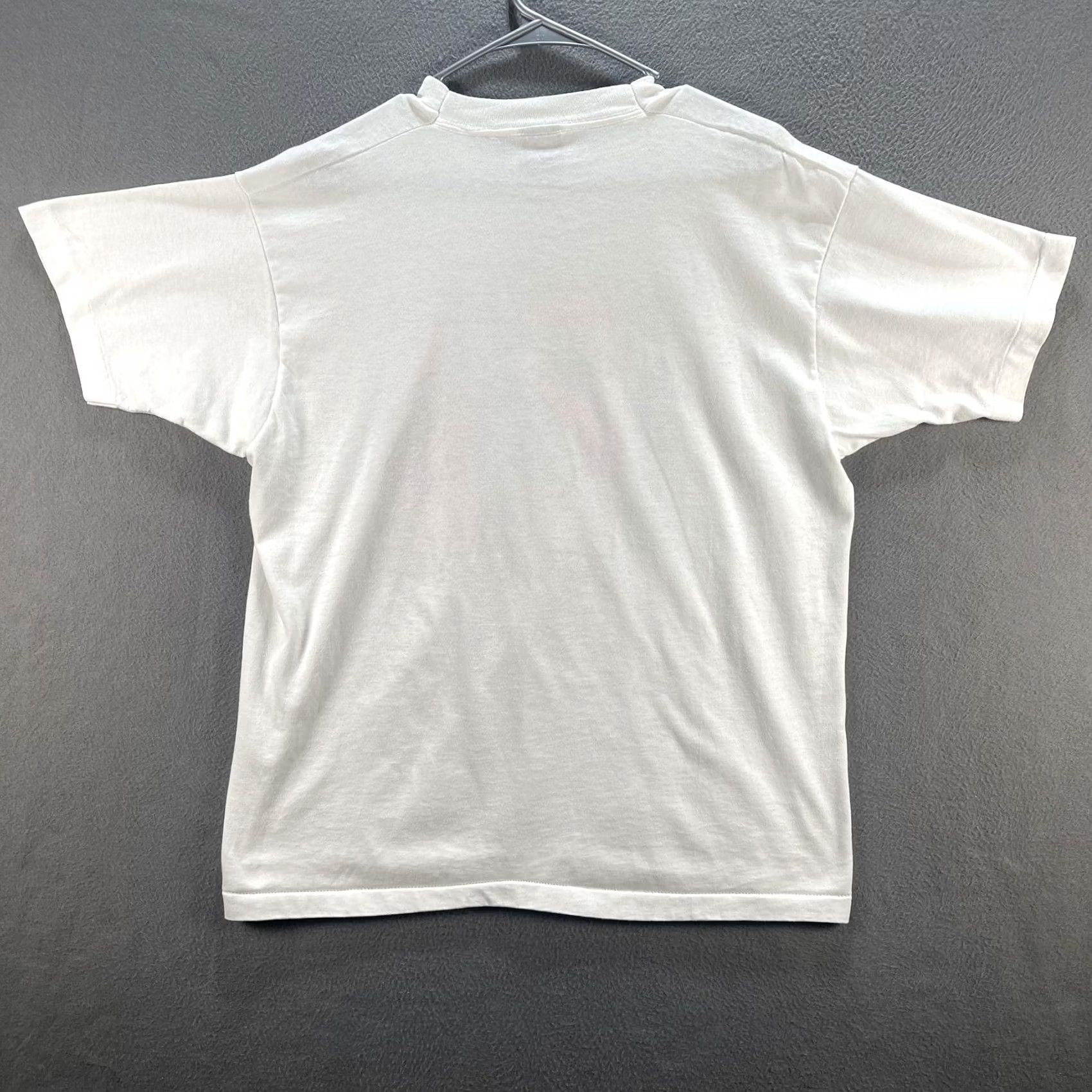 Vintage VINTAGE Oasis Shirt Mens XL White Palm Graphic 90s Shirt Graphic Tee Mens Large 80s Retro Cool Springs Galleria Cotton Polyester Screen Stars Best Size US XL / EU 56 / 4 - 2 Thumbnail