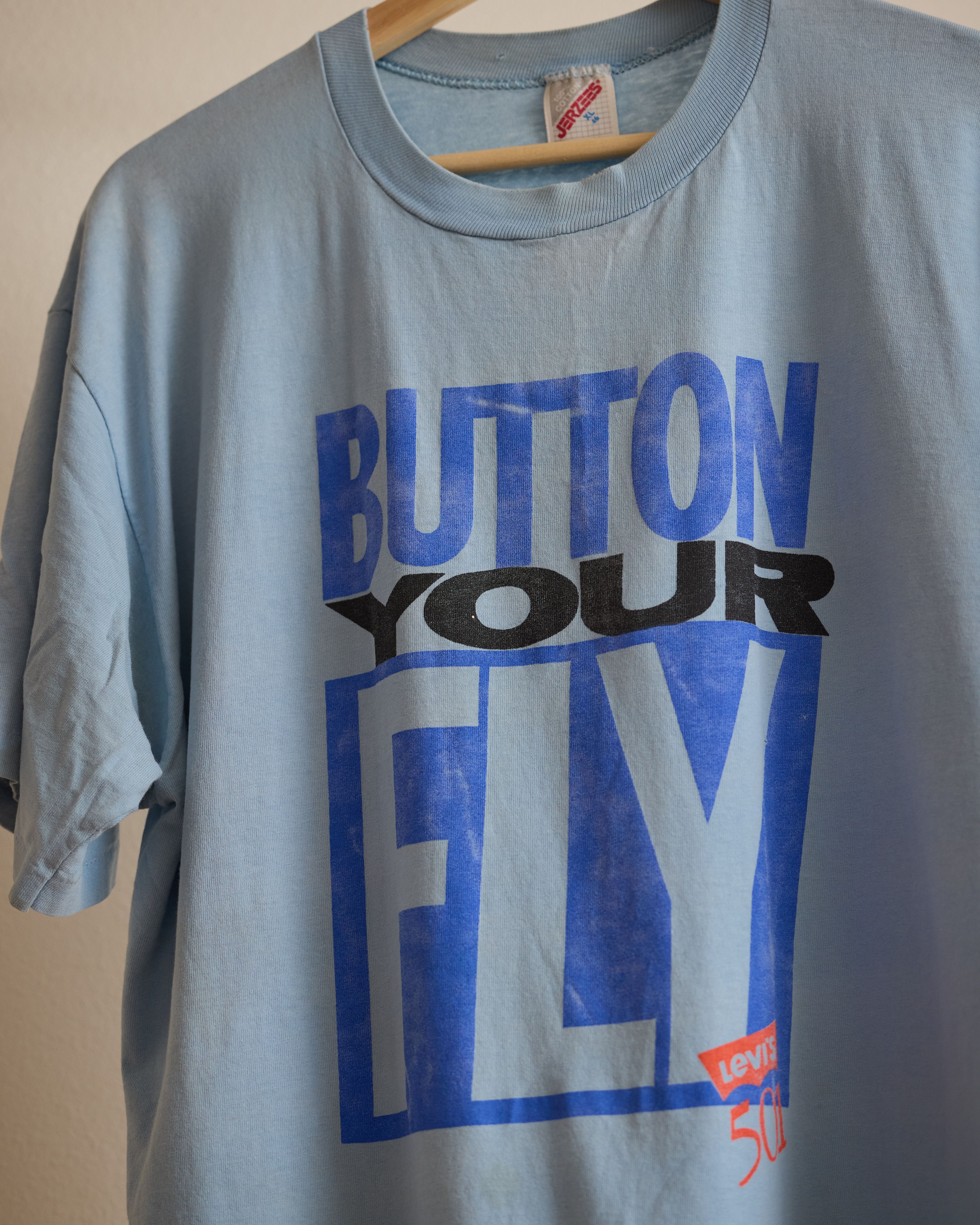 Levi's × Vintage Vintage Levi's 501 T-Shirt Size US XL / EU 56 / 4 - 2 Thumbnail