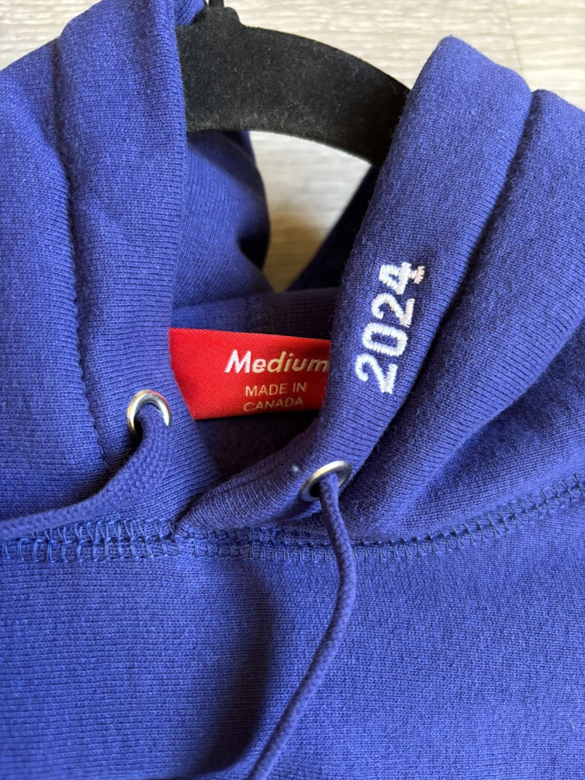 Supreme Supreme Royal Collegiate Acronym Hoodie Size US M / EU 48-50 / 2 - 8 Thumbnail