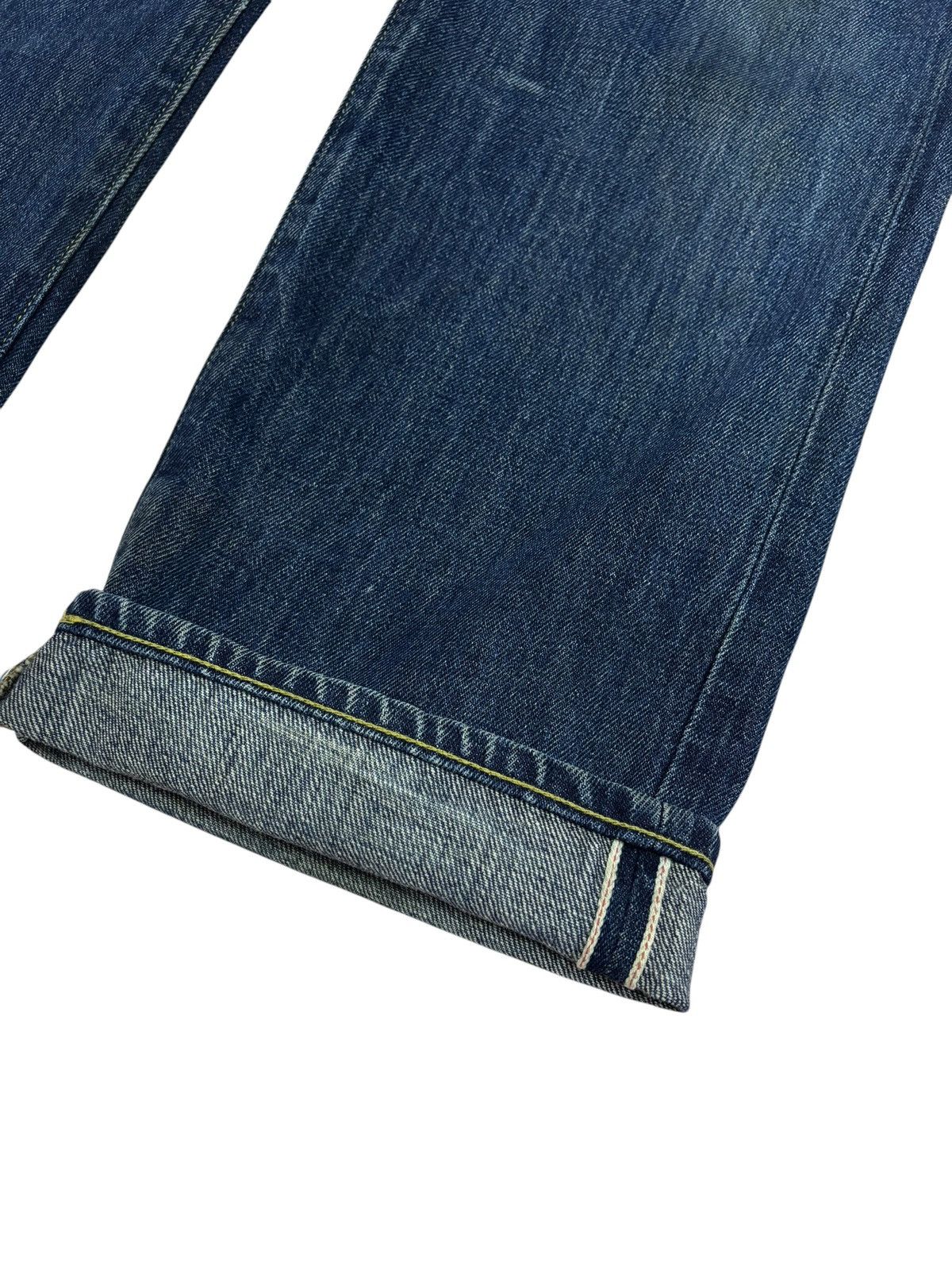 Japanese Brand × Self Edge Vintage RE Journal Standard Selvedge Distressed Jeans Size US 34 / EU 50 - 5 Thumbnail