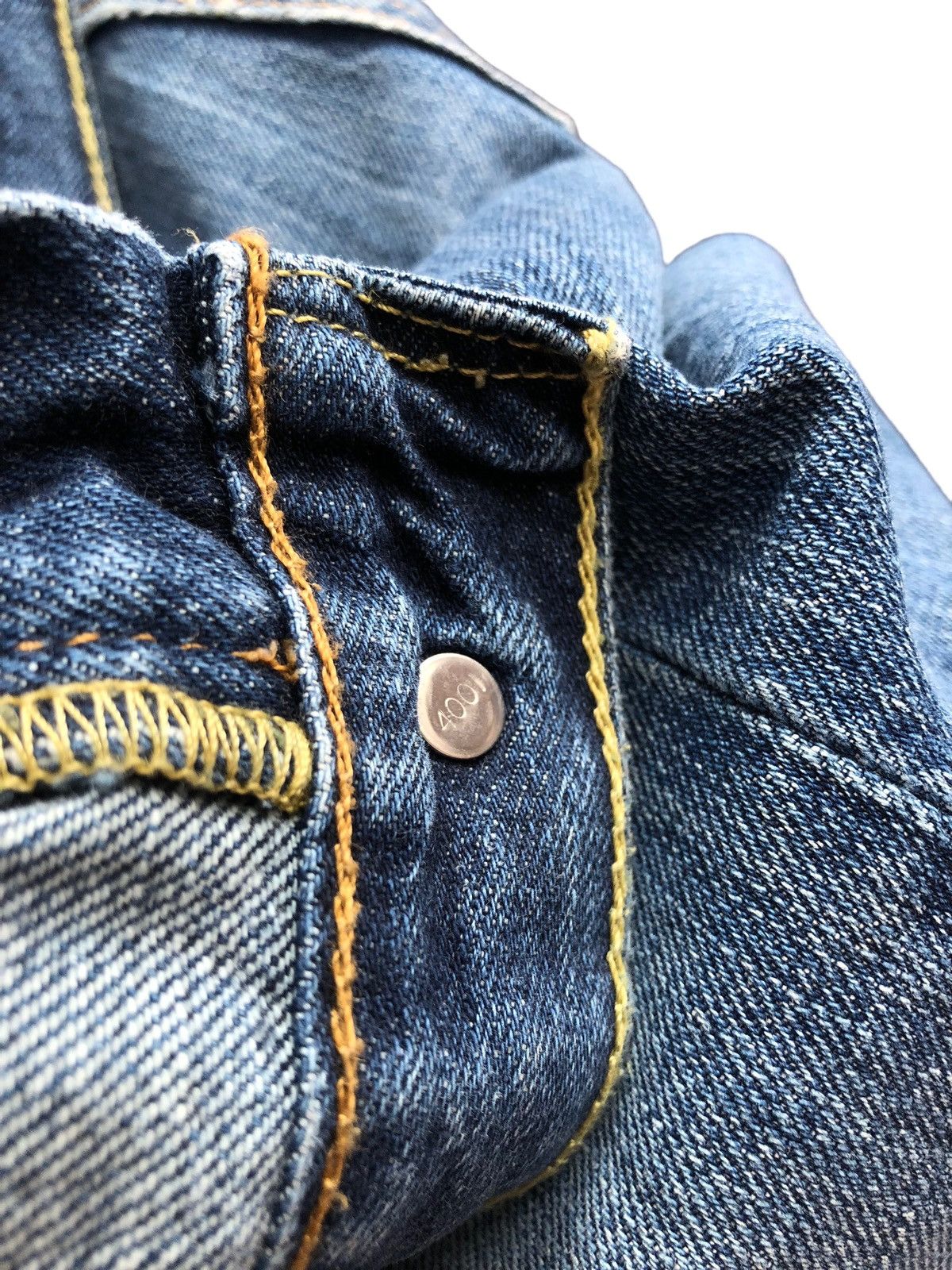 Levi's 💸LASTDROP💸 Vintage Levi's 505 Distressed Denim Jeans Size US 36 / EU 52 - 9 Thumbnail