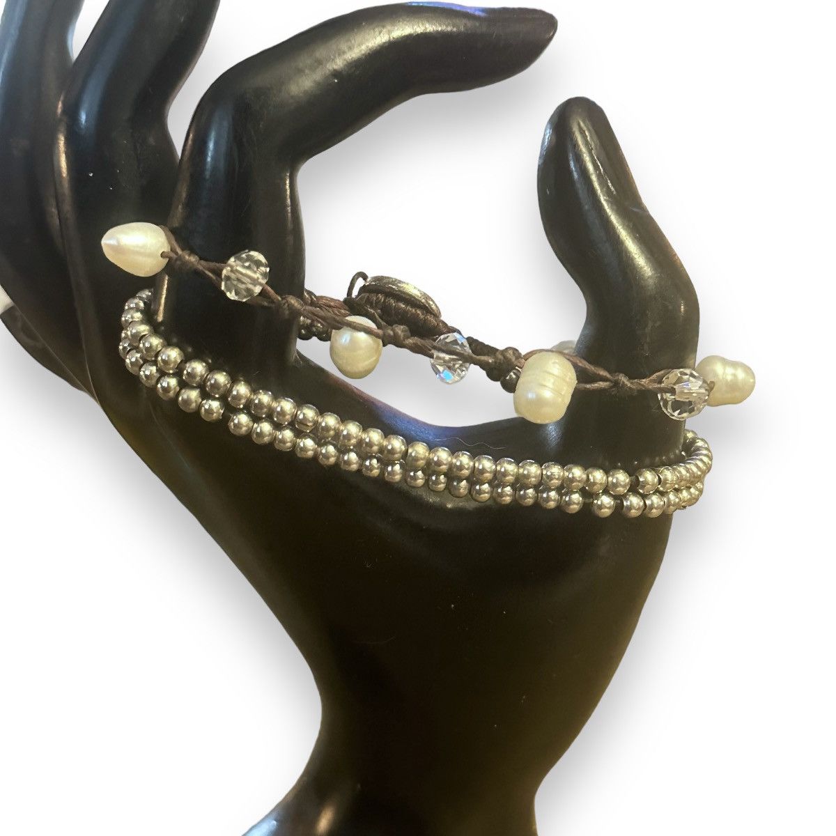 Other Multi strand freshwater pearl bracelet Size ONE SIZE - 4 Thumbnail
