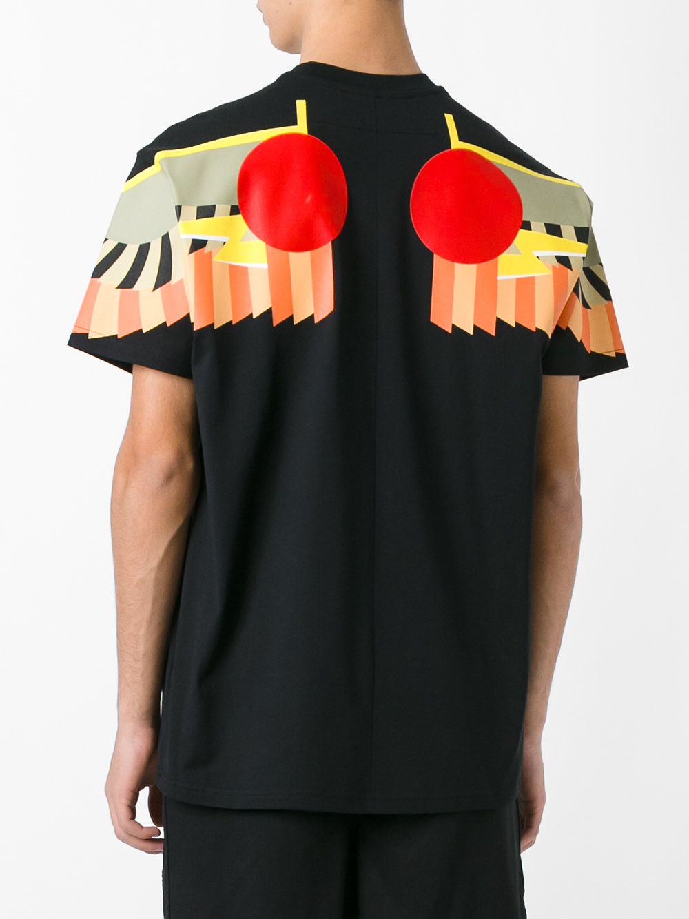 Givenchy Black Wings Print Oversized T-Shirt Size US XS / EU 42 / 0 - 3 Thumbnail