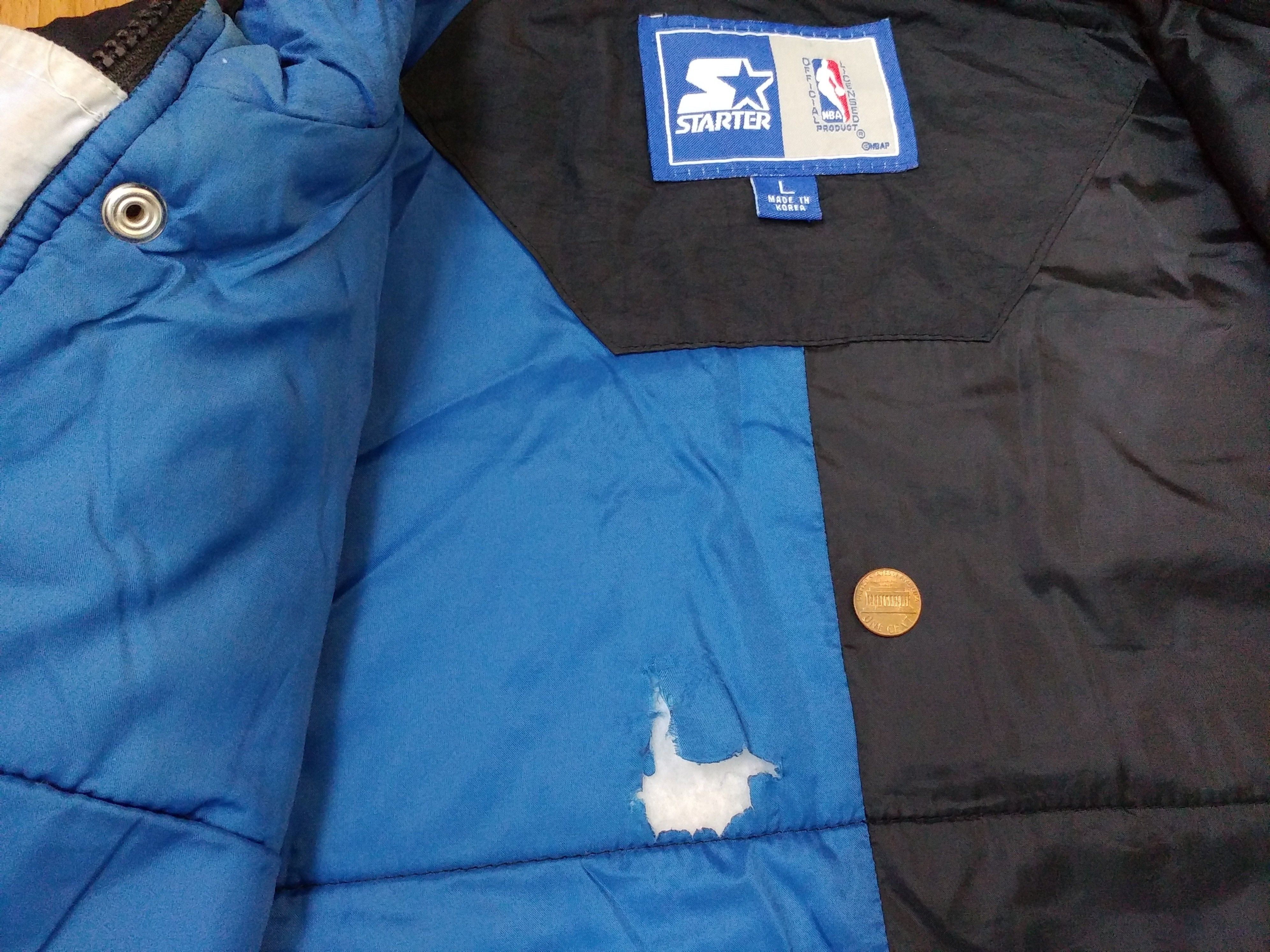 NBA × Starter NBA STARTER Orlando Magic jacket, vintage basketball L Size US L / EU 52-54 / 3 - 15 Thumbnail