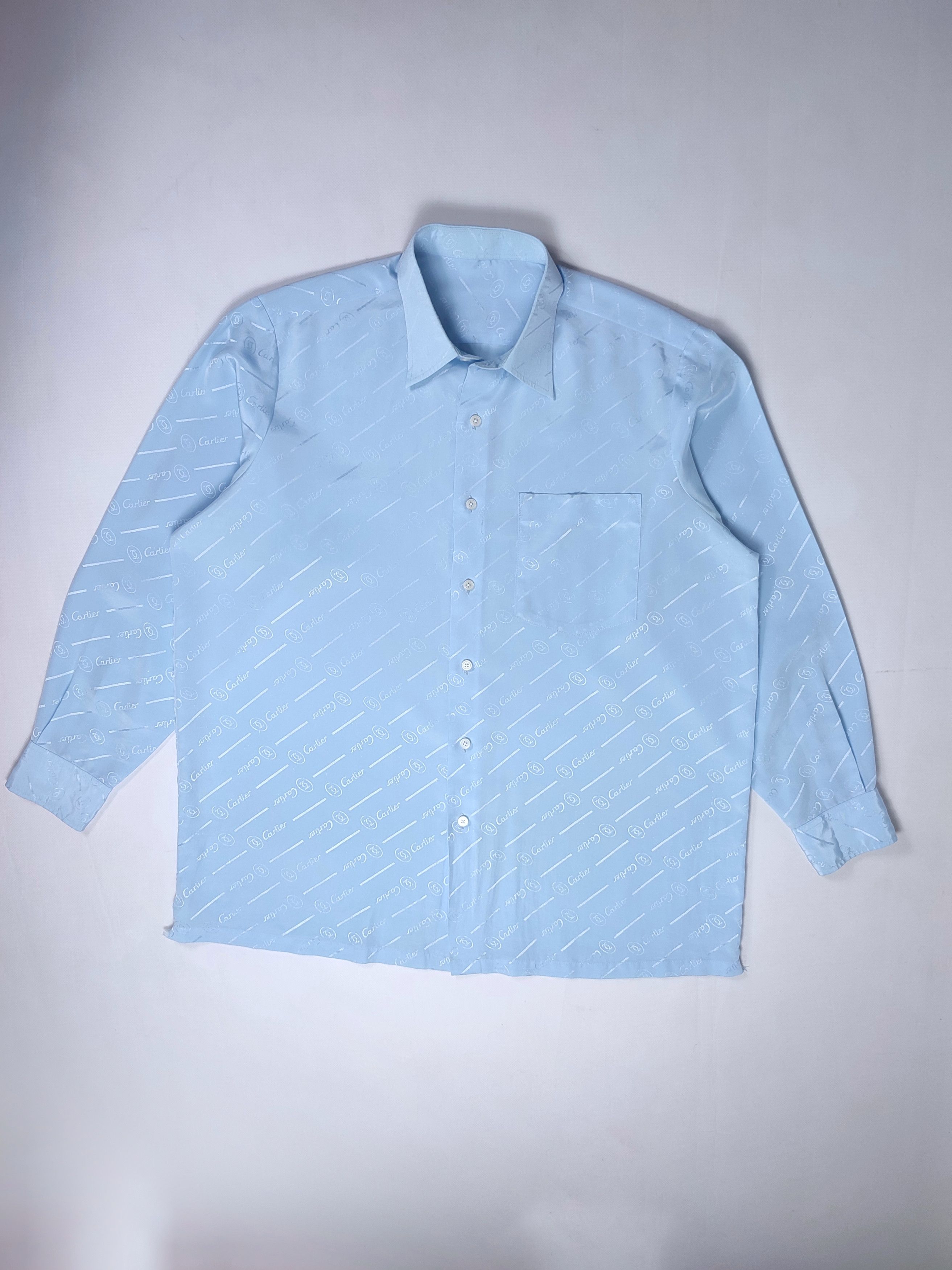 Cartier Vintage Monogram Cartier Shirt Size US L / EU 52-54 / 3 - 6 Thumbnail
