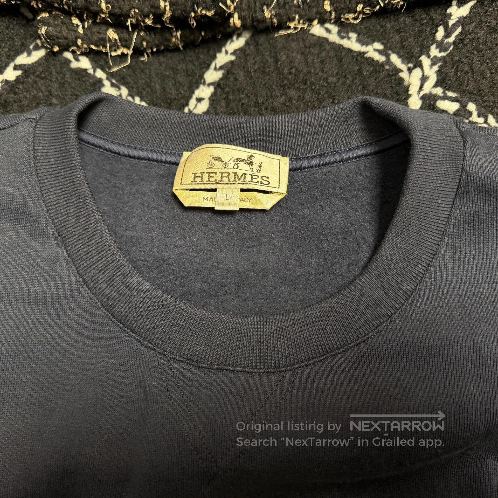 Hermes Hermes Patchwork Pony Sweatshirt. Size US L / EU 52-54 / 3 - 3 Thumbnail