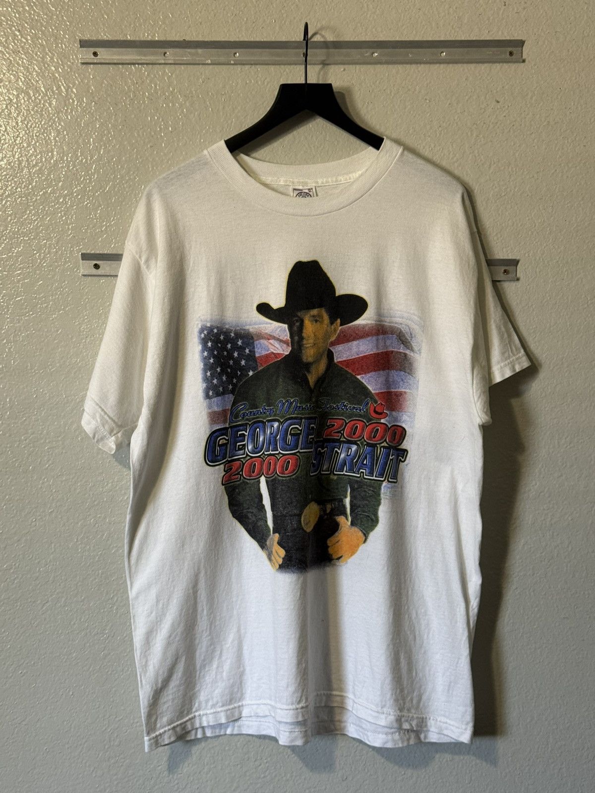 Other XL Vintage 2000 George Strait Country Music Festival Tour Size US XL / EU 56 / 4 - 1 Thumbnail