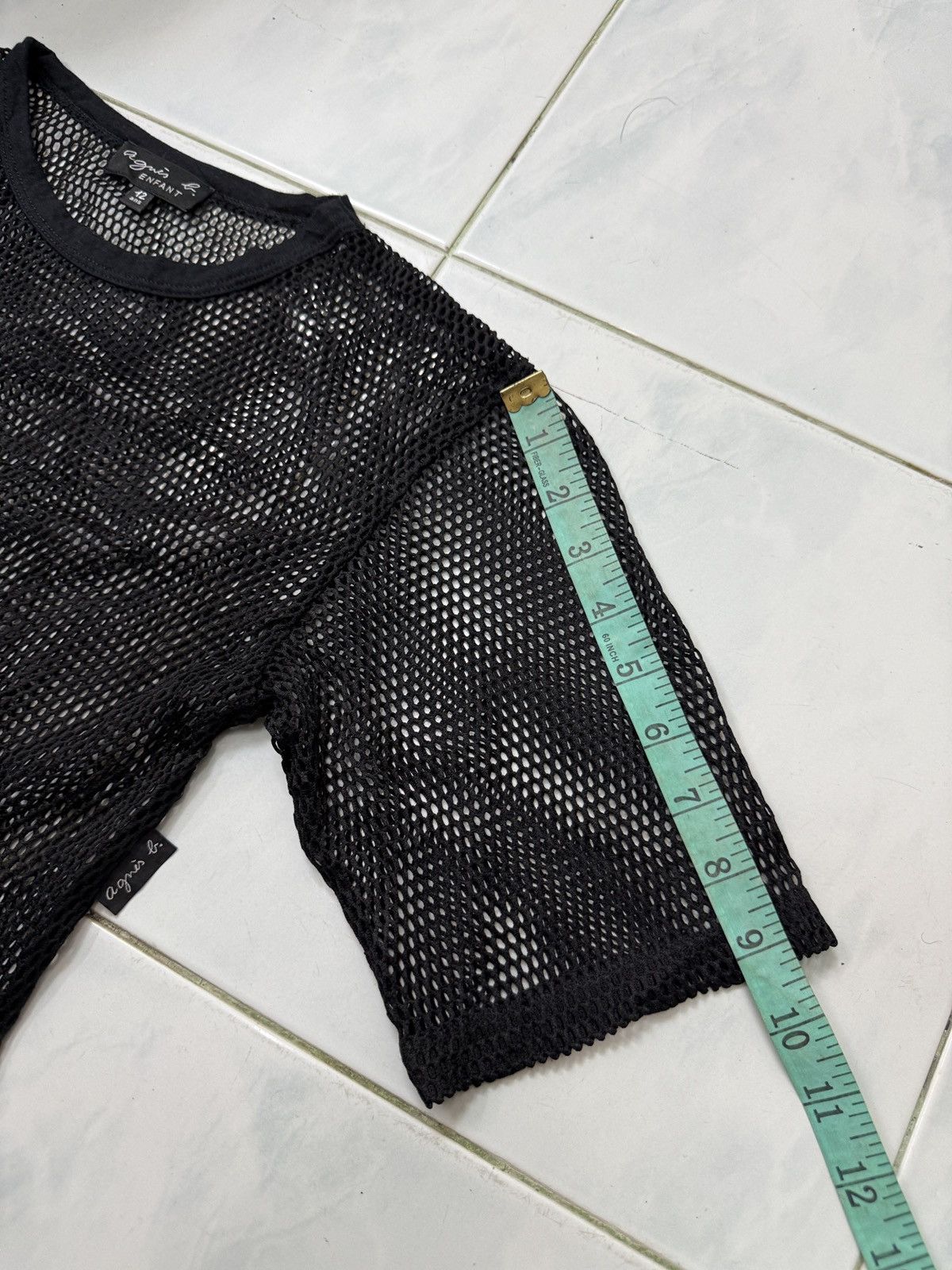 agnes b. 🔥🔥🔥STEALS AGNES B MESH TEES Size US S / EU 44-46 / 1 - 11 Thumbnail