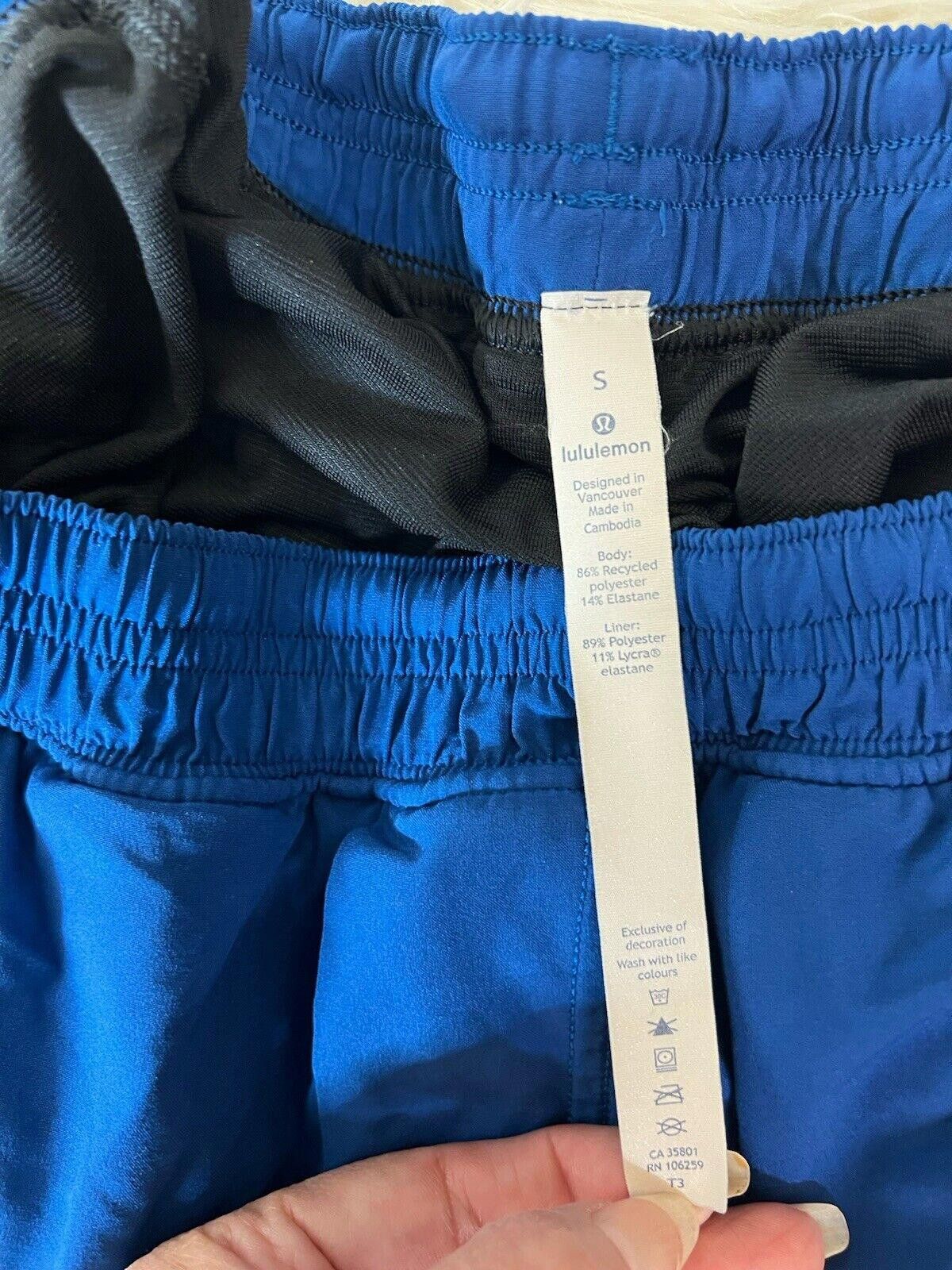Designer Lululemon Men’s Athletic Shorts Blue Size Small Size US 30 / EU 46 - 7 Thumbnail