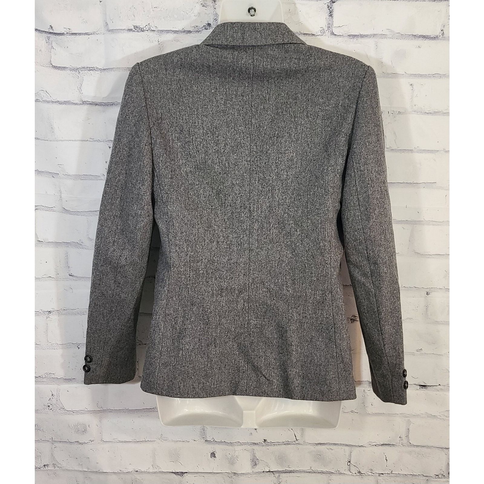 Other Vintage Union Made Prestige Of Boston Gray Wool Blazer, Sz 6 Size M / US 6-8 / IT 42-44 - 2 Thumbnail