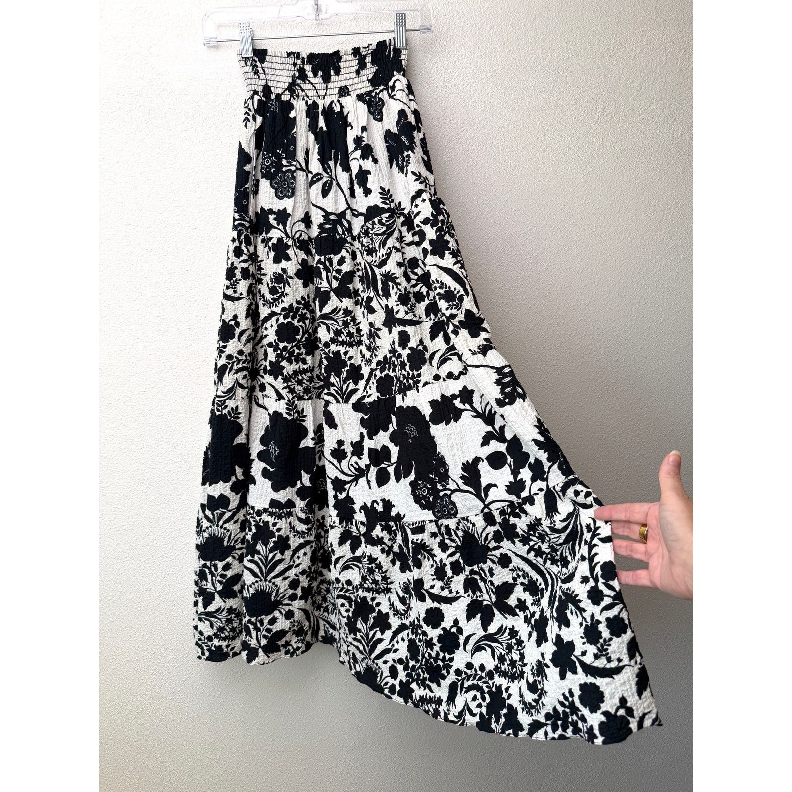 MISA Los Angeles NWT Misa Los Angeles Womens Black White Floral Set XS Size XS / US 0-2 / IT 36-38 - 9 Thumbnail