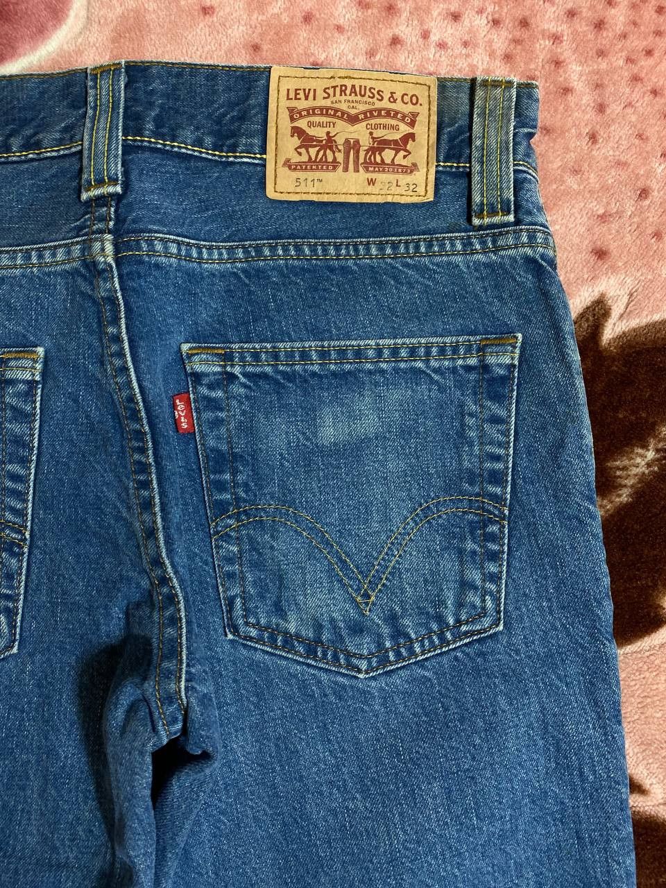 Levi's Crazy Levis 511 Dirty Baggy Faded Distressed Jeans pants Size US 32 / EU 48 - 17 Thumbnail