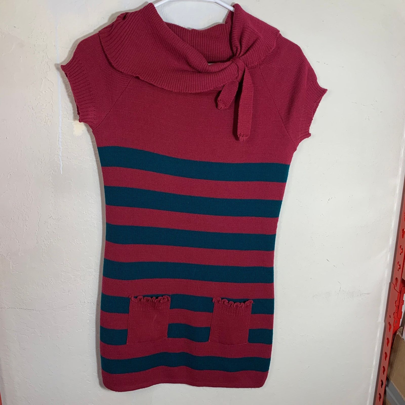 Other Women's Short Sleeve Knit Sweater Pink Dress Size S Size S / US 4 / IT 40 - 11 Thumbnail