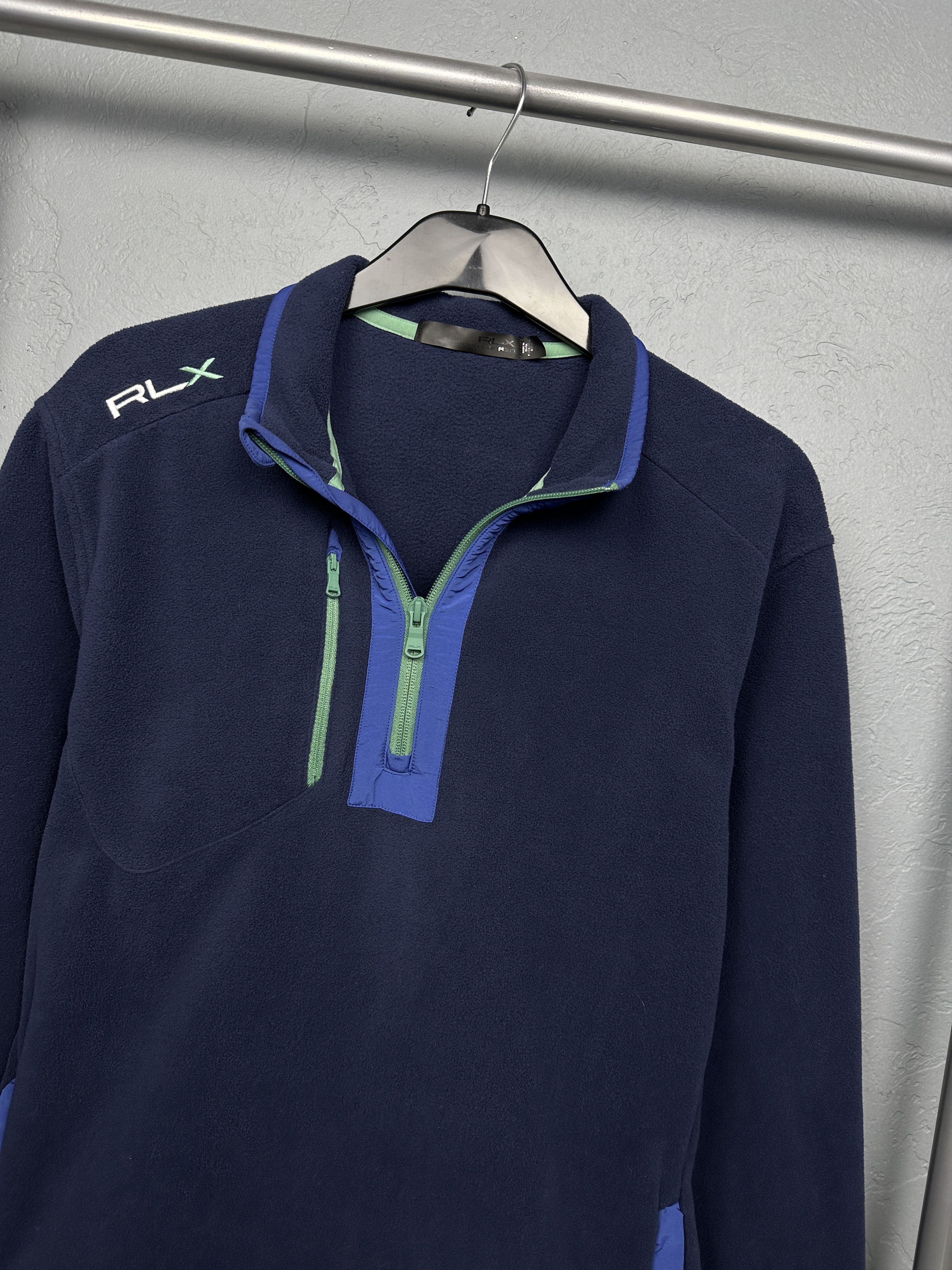 Polo Ralph Lauren × RLX Ralph Lauren RLX Polo Ralph Lauren 1/4 Zip Mens Fleece Jacket Size US L / EU 52-54 / 3 - 2 Thumbnail
