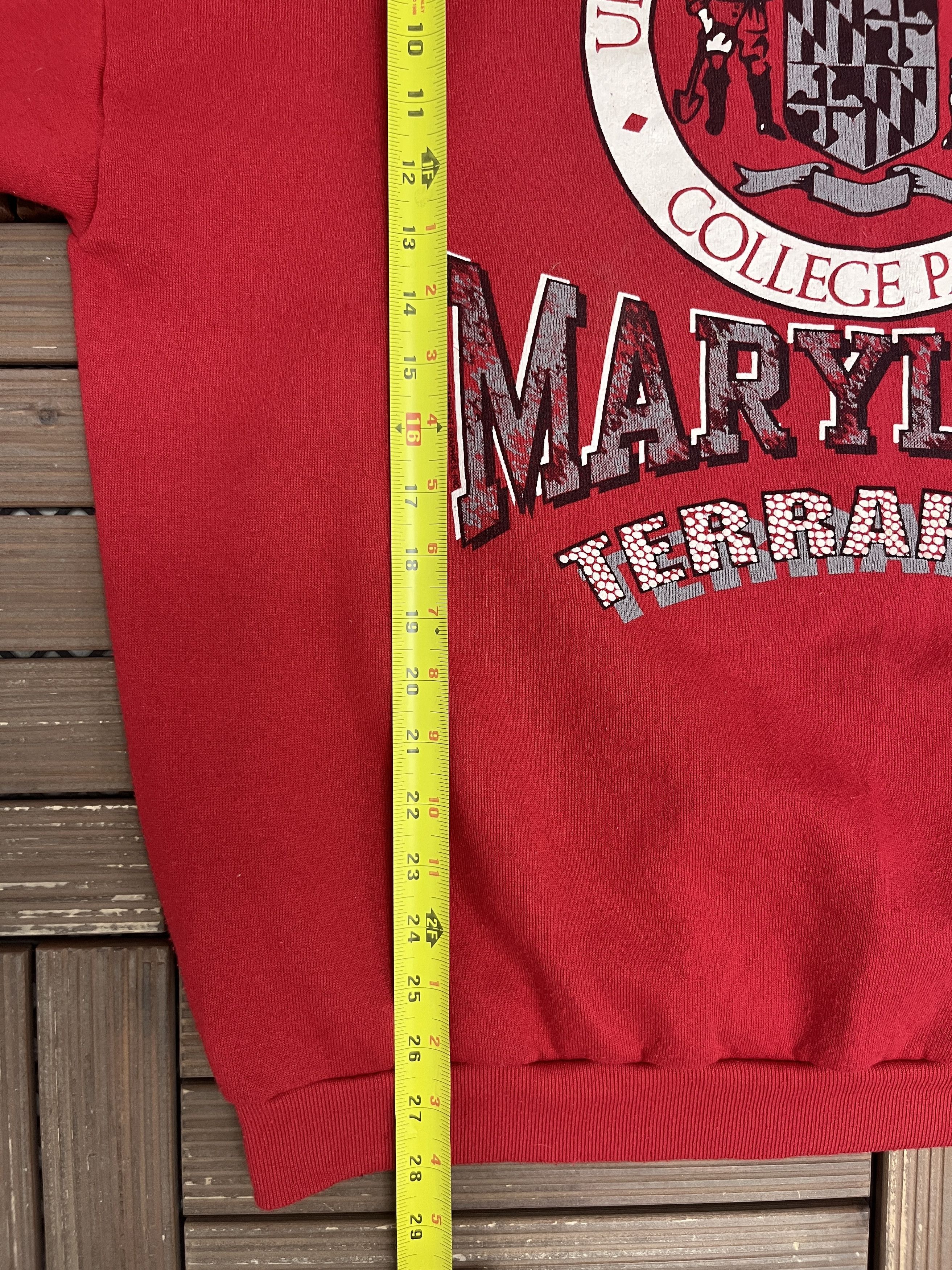 Vintage Maryland Terrapins Vintage Crewneck Sweater Size US XXL / EU 58 / 5 - 8 Thumbnail
