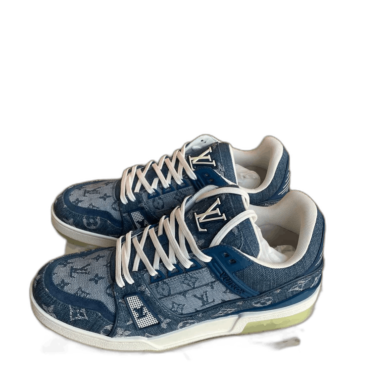Louis Vuitton Louis Vuitton Denim Trainers Size 41.5-yf Size US 8.5 / EU 41-42 - 1 Thumbnail