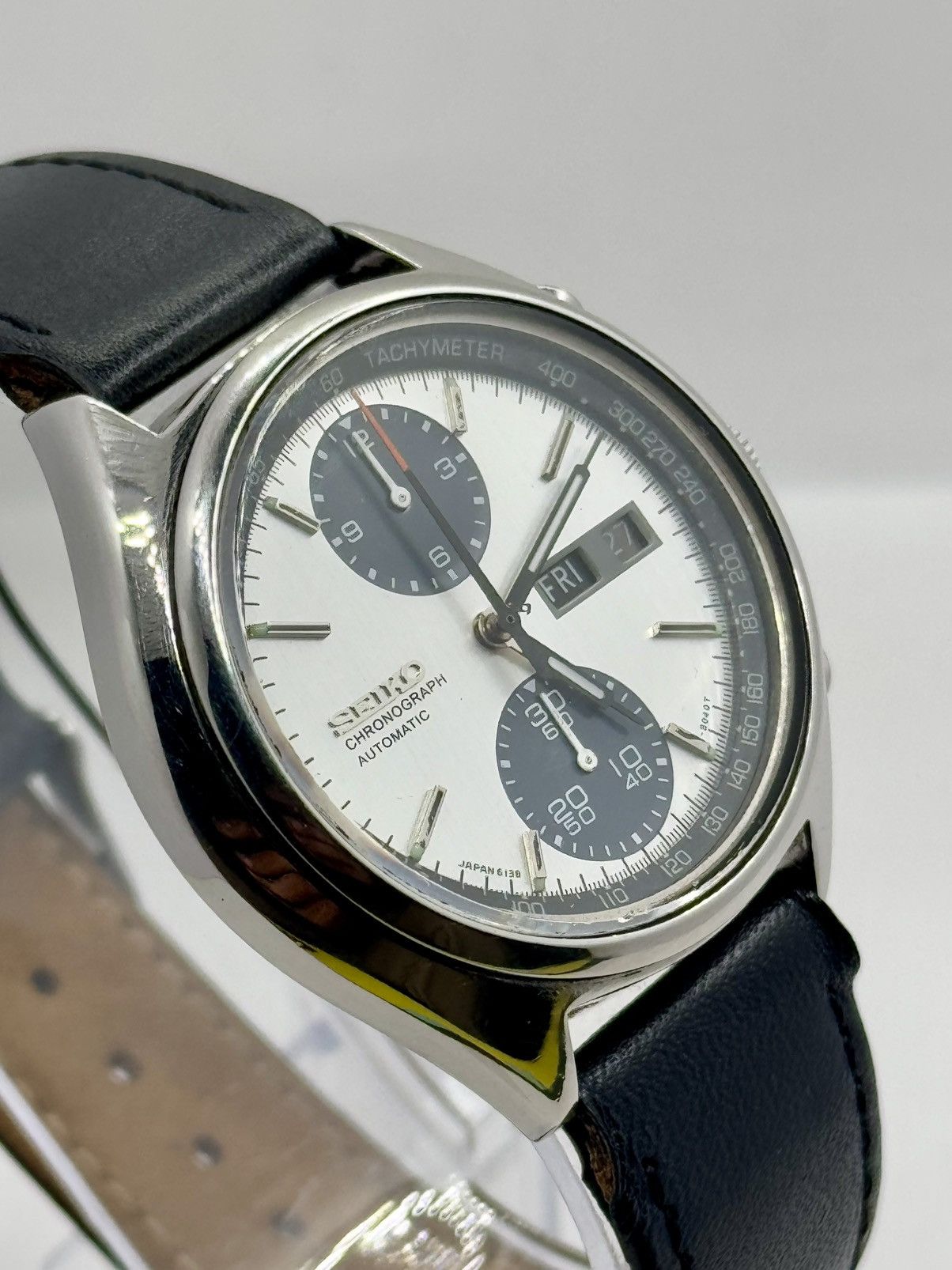 Seiko Vintage Seiko Automatic chronograph |6138 - 8020|Men’s watch Size 38 - 4 Thumbnail