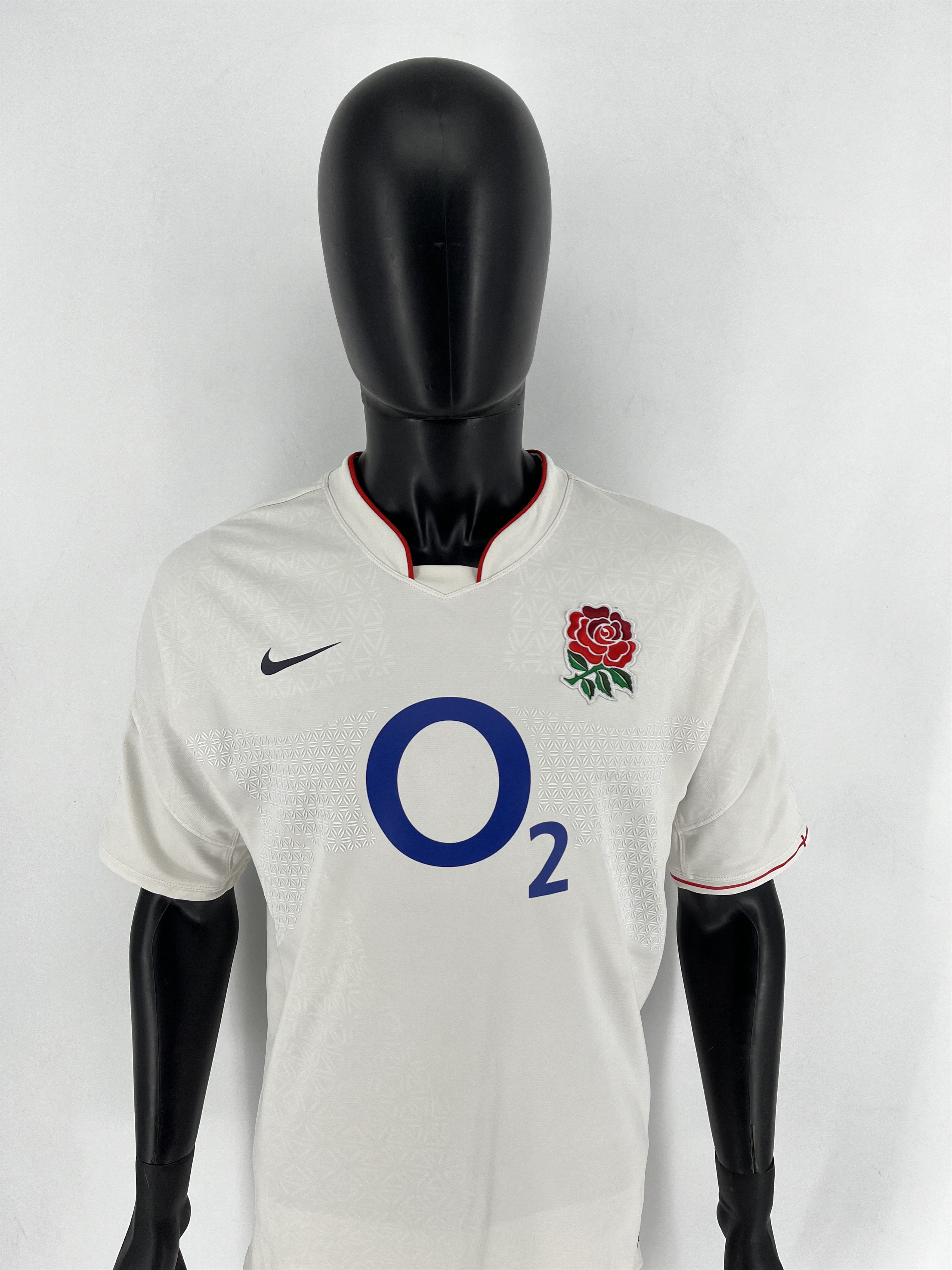 Nike Nike England 2009/2010 Floreat Ubique Home Jersey T Shirt Size US XL / EU 56 / 4 - 5 Thumbnail