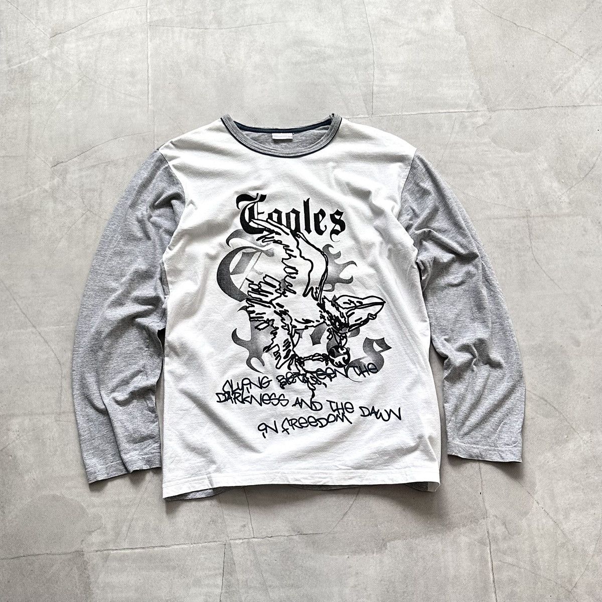 Hysteric Glamour × Undercover Japan Poem If Six Was Nine Impala Vibe Long Sleeve T Shirt Size US M / EU 48-50 / 2 - 1 Thumbnail
